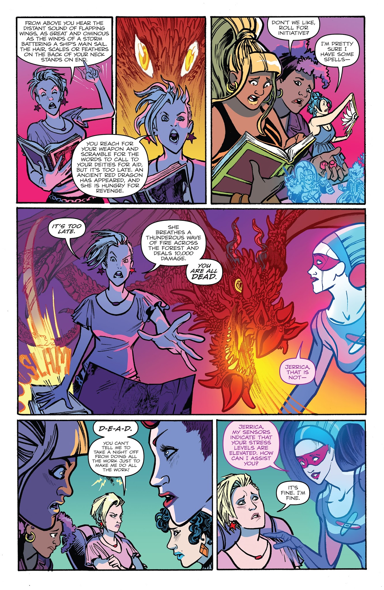 Read online Jem and the Holograms: Dimensions comic -  Issue #1 - 23