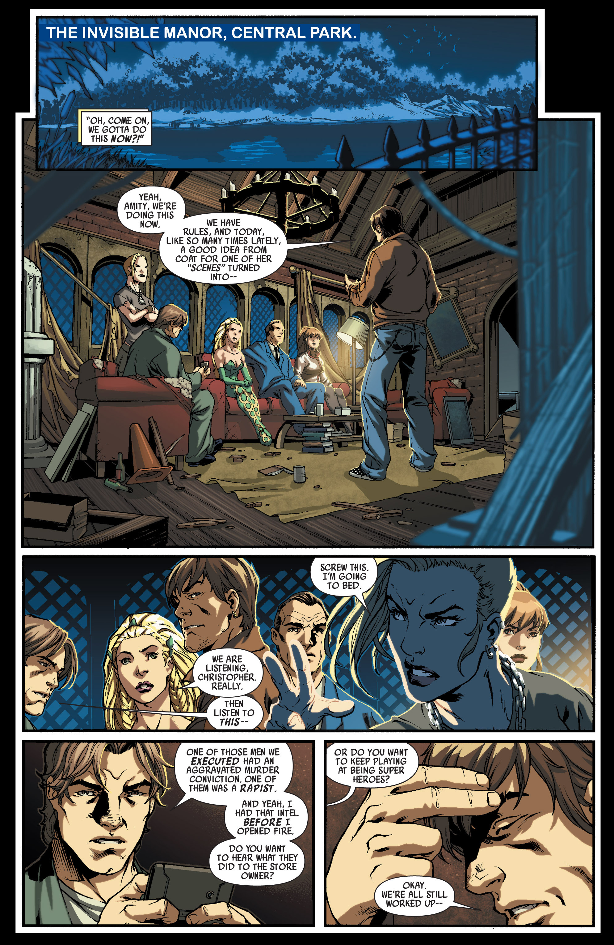 Read online Dark Reign: Young Avengers comic -  Issue #1 - 12