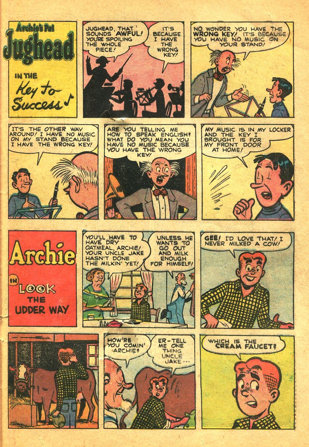 Read online Archie's Joke Book Magazine comic -  Issue #2 - 25