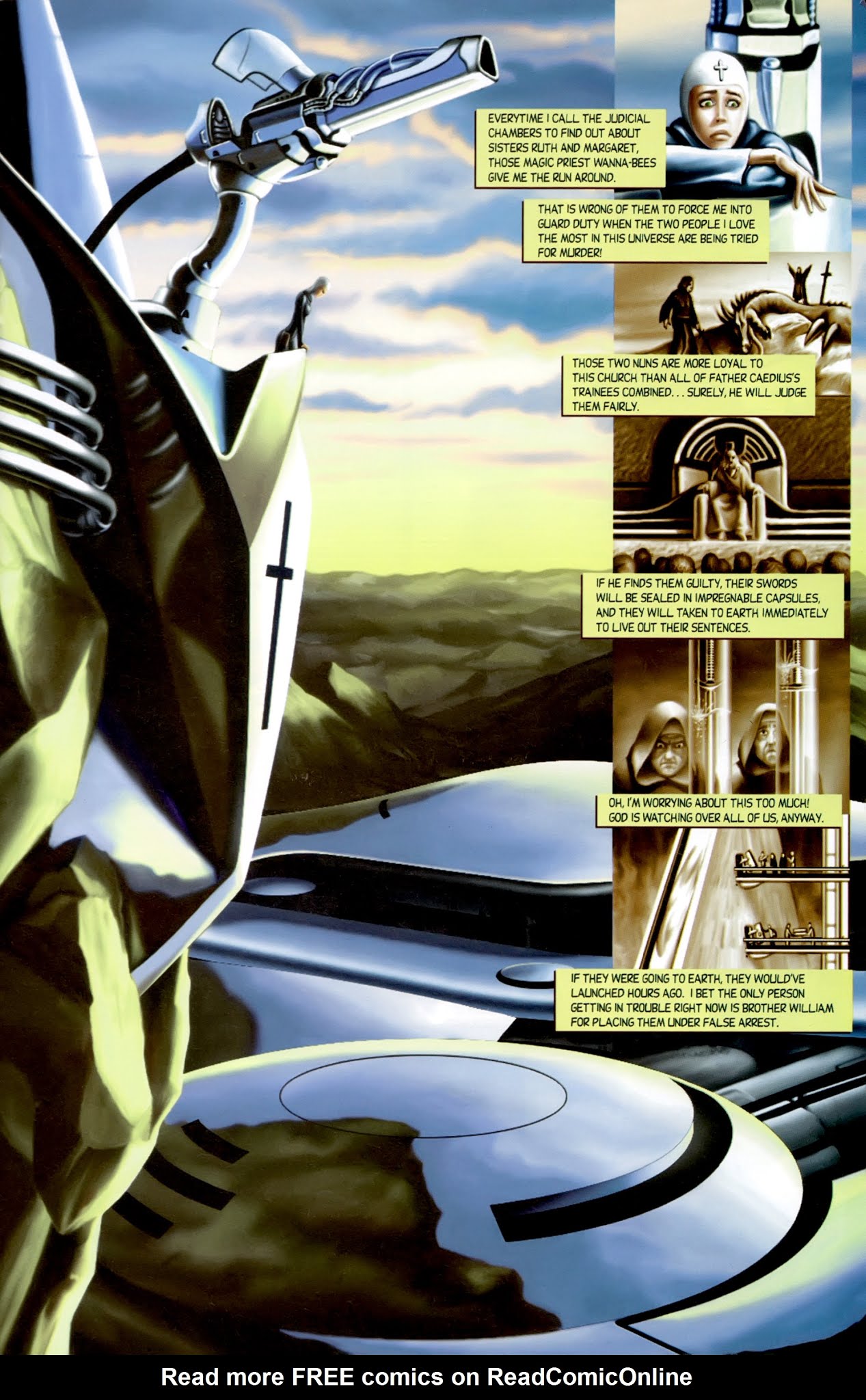 Read online Warrior Nun Dei: Aftertime comic -  Issue #1 - 8