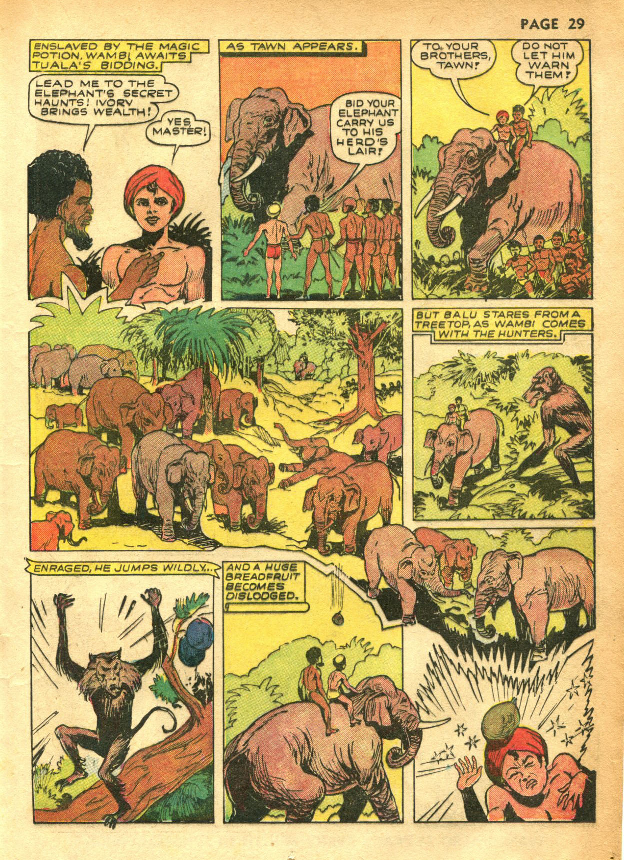 Read online Wambi Jungle Boy comic -  Issue #2 - 30