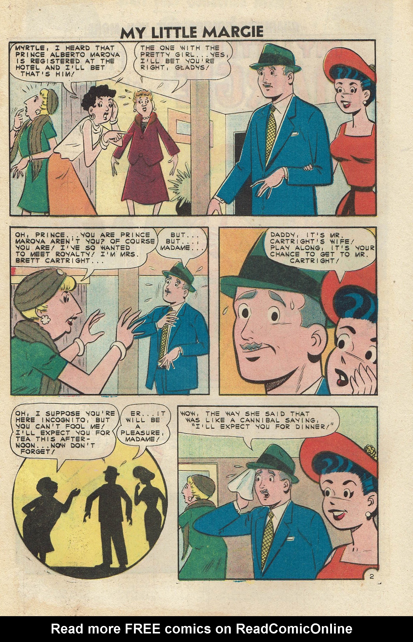 Read online My Little Margie (1954) comic -  Issue #42 - 4