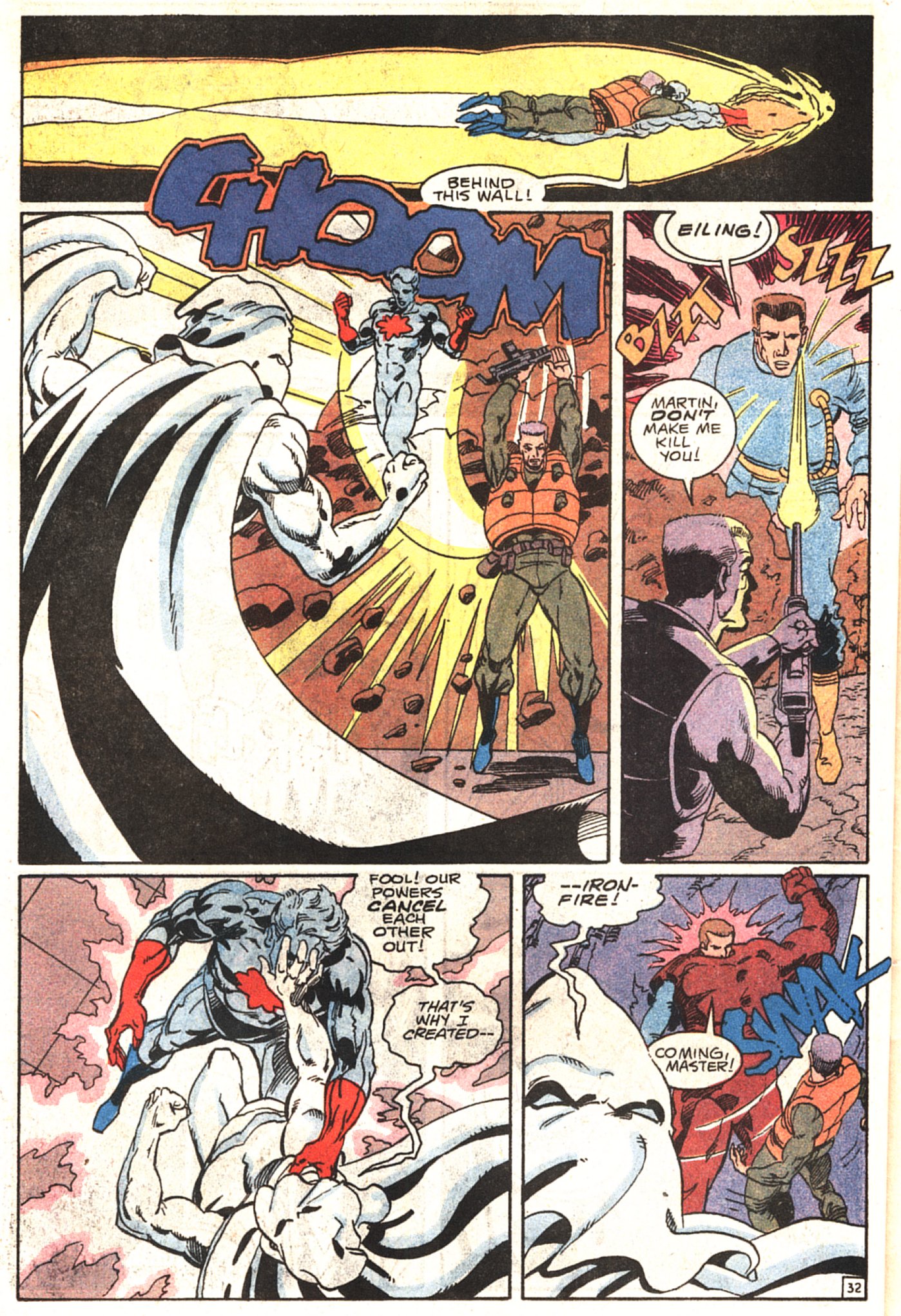 Read online Captain Atom (1987) comic -  Issue #50 - 32