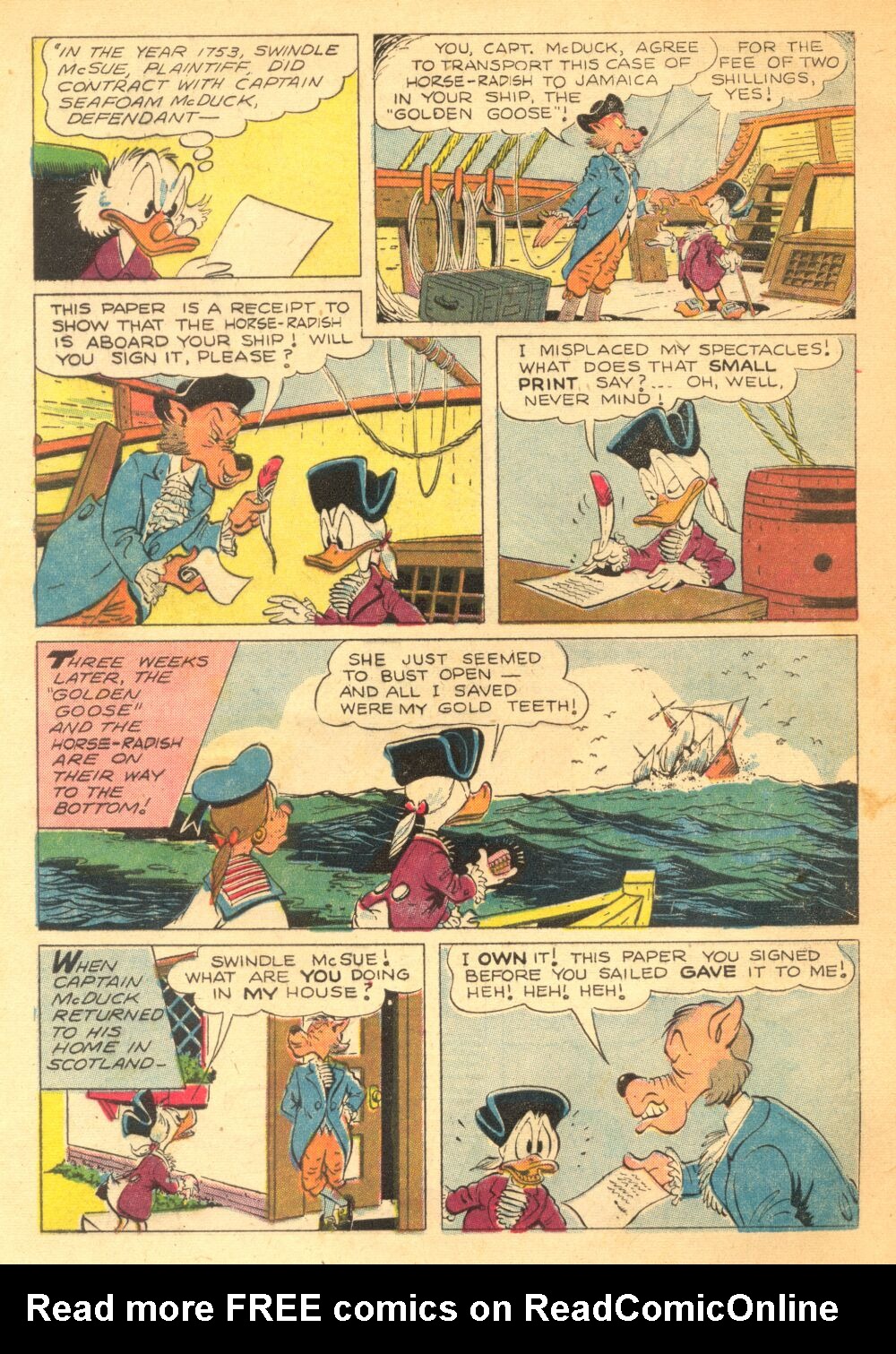 Read online Uncle Scrooge (1953) comic -  Issue #3 - 4