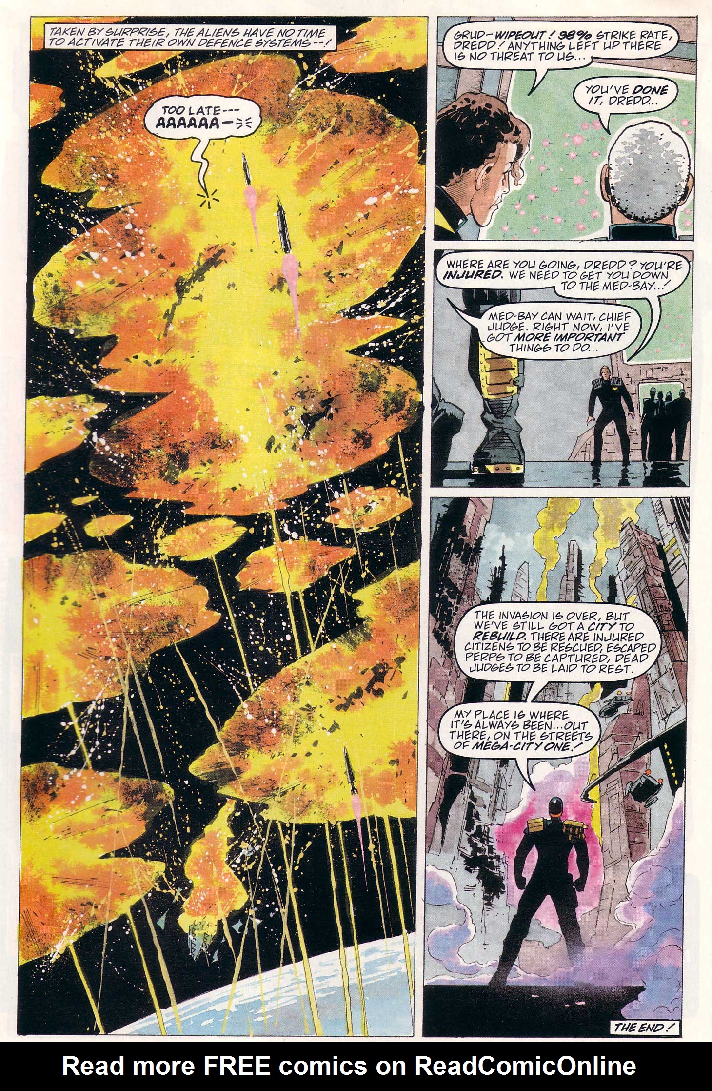 Read online Judge Dredd Lawman of the Future comic -  Issue #23 - 13