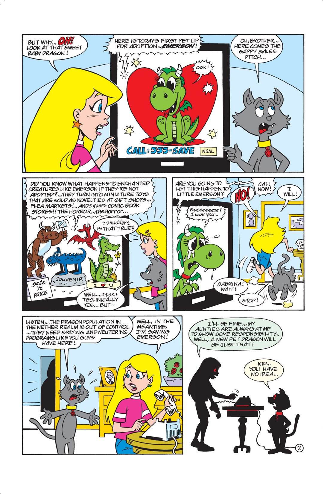 Read online Sabrina the Teenage Witch (2000) comic -  Issue #8 - 3