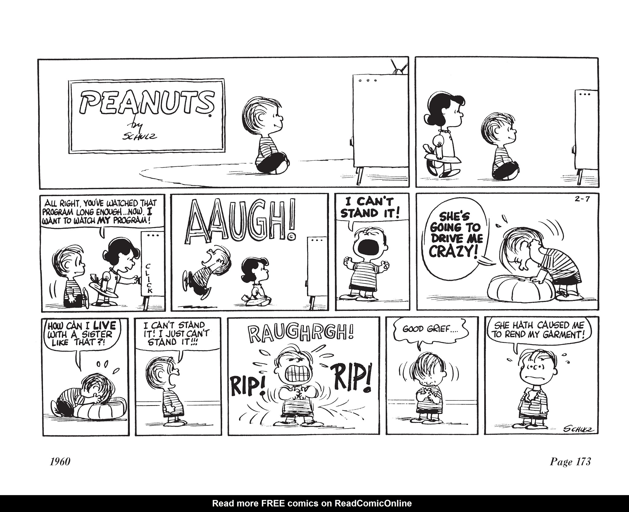 Read online The Complete Peanuts comic -  Issue # TPB 5 - 189