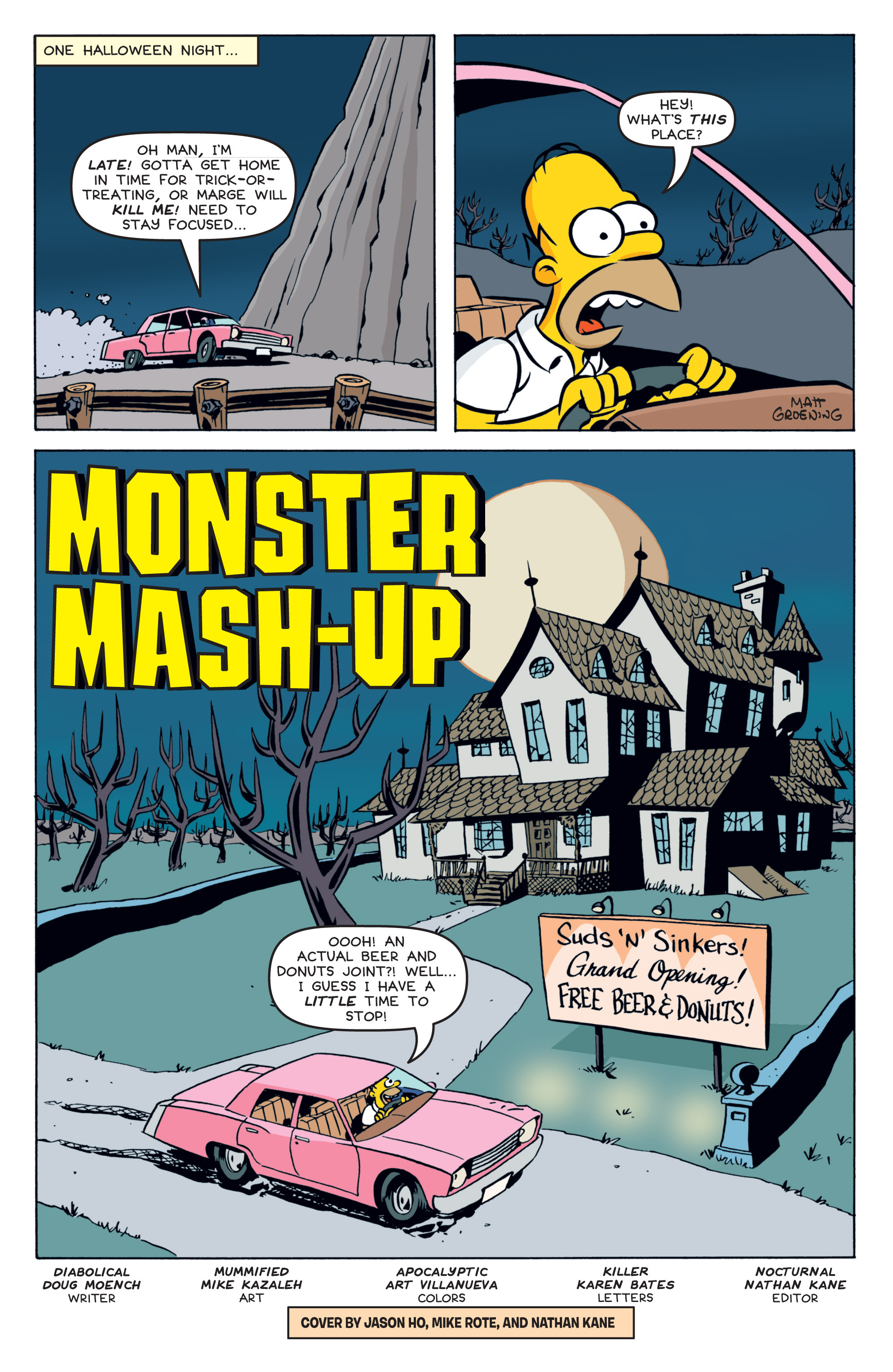 Read online Treehouse of Horror comic -  Issue #19 - 3