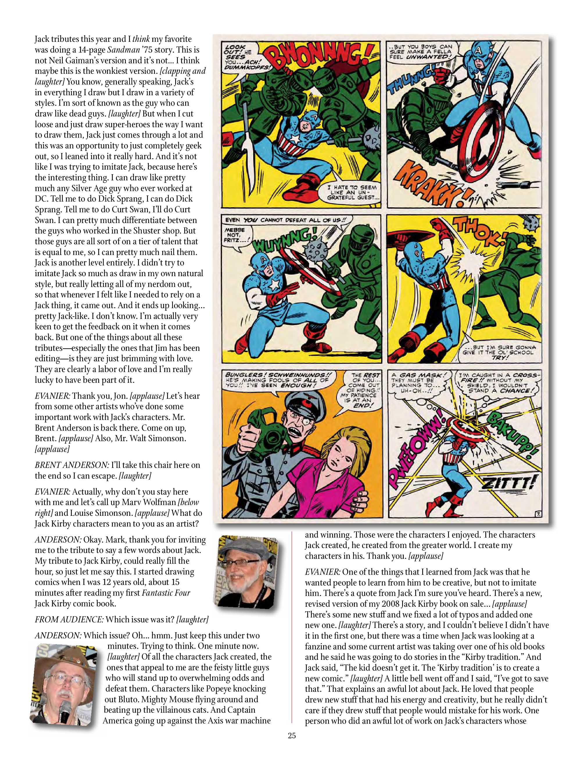 Read online The Jack Kirby Collector comic -  Issue #74 - 75
