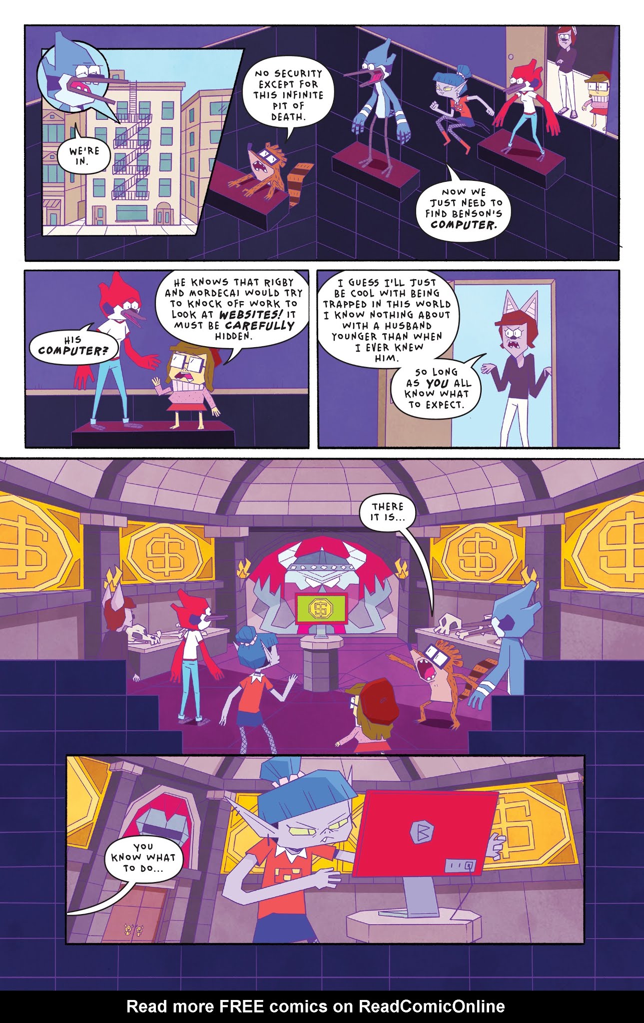 Read online Regular Show: 25 Years Later comic -  Issue #5 - 12