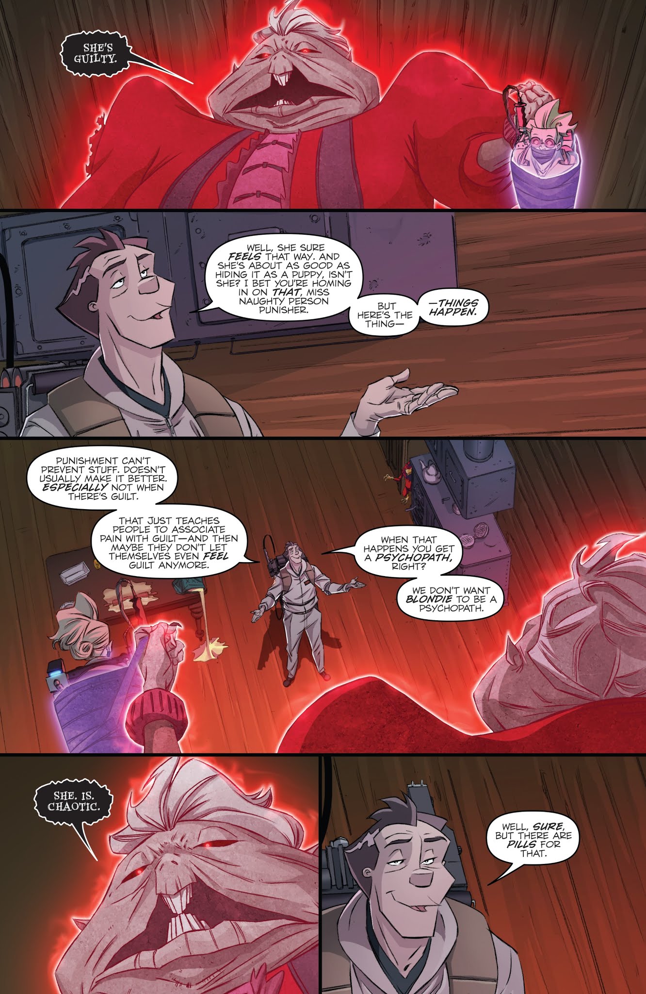 Read online Ghostbusters: Crossing Over comic -  Issue #7 - 7