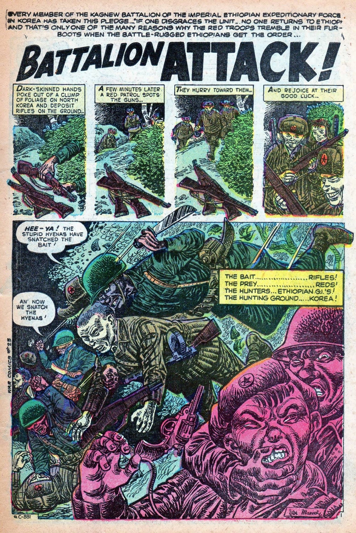 Read online War Comics comic -  Issue #23 - 3