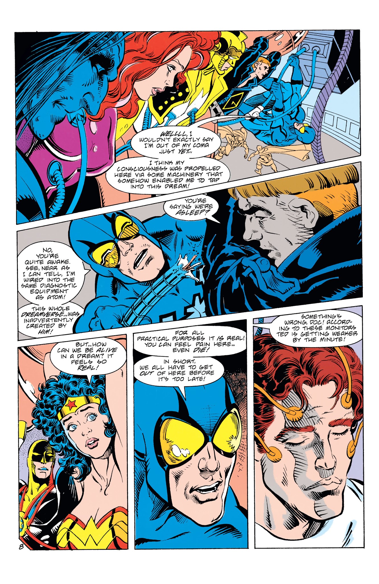Read online Superman & The Justice League America comic -  Issue #2 - 211