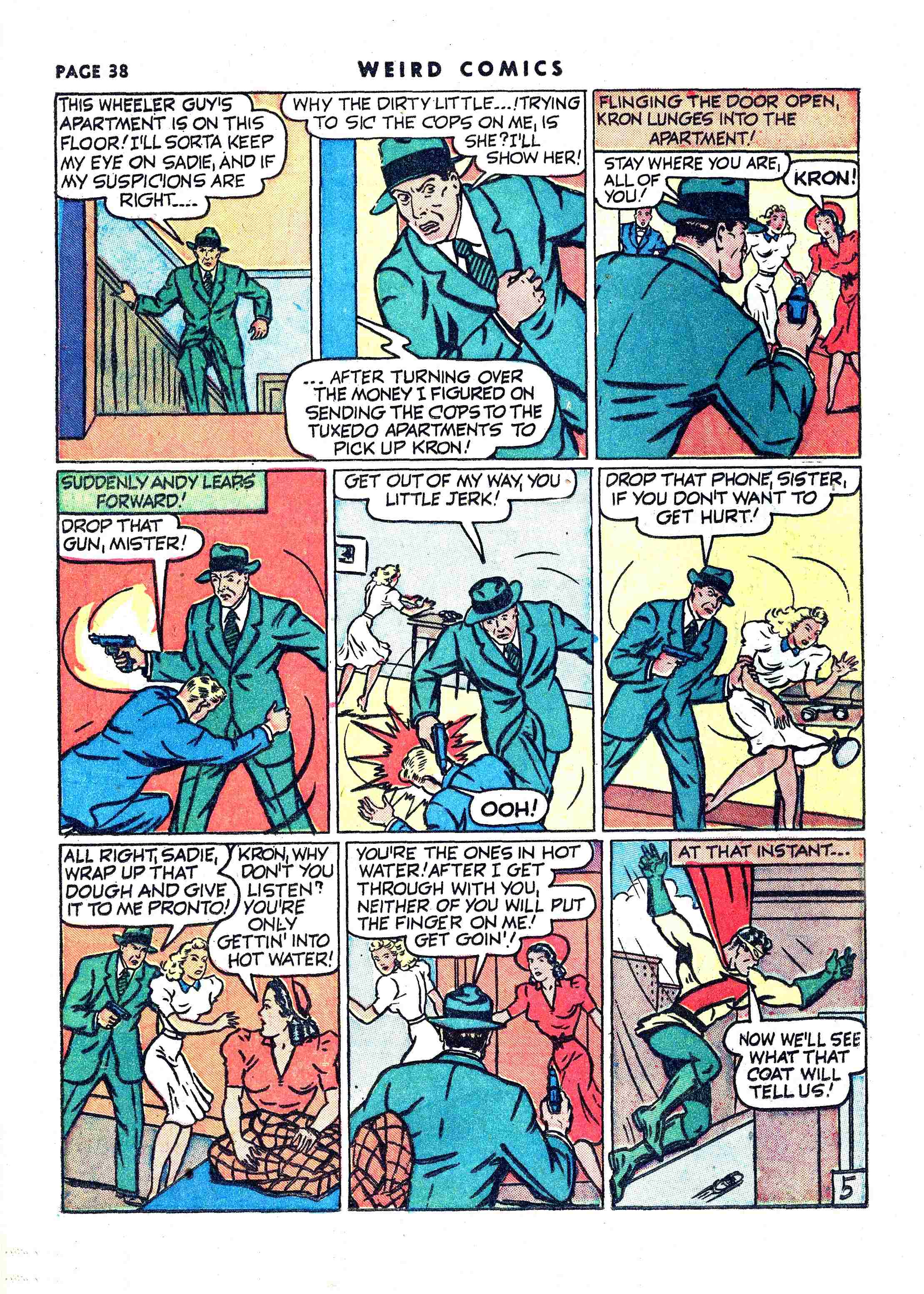 Read online Weird Comics comic -  Issue #18 - 40