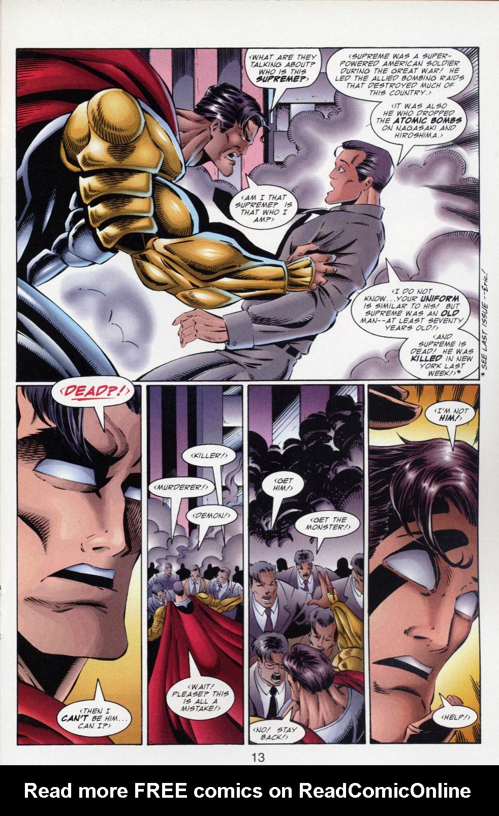 Read online Supreme (1992) comic -  Issue #24 - 15