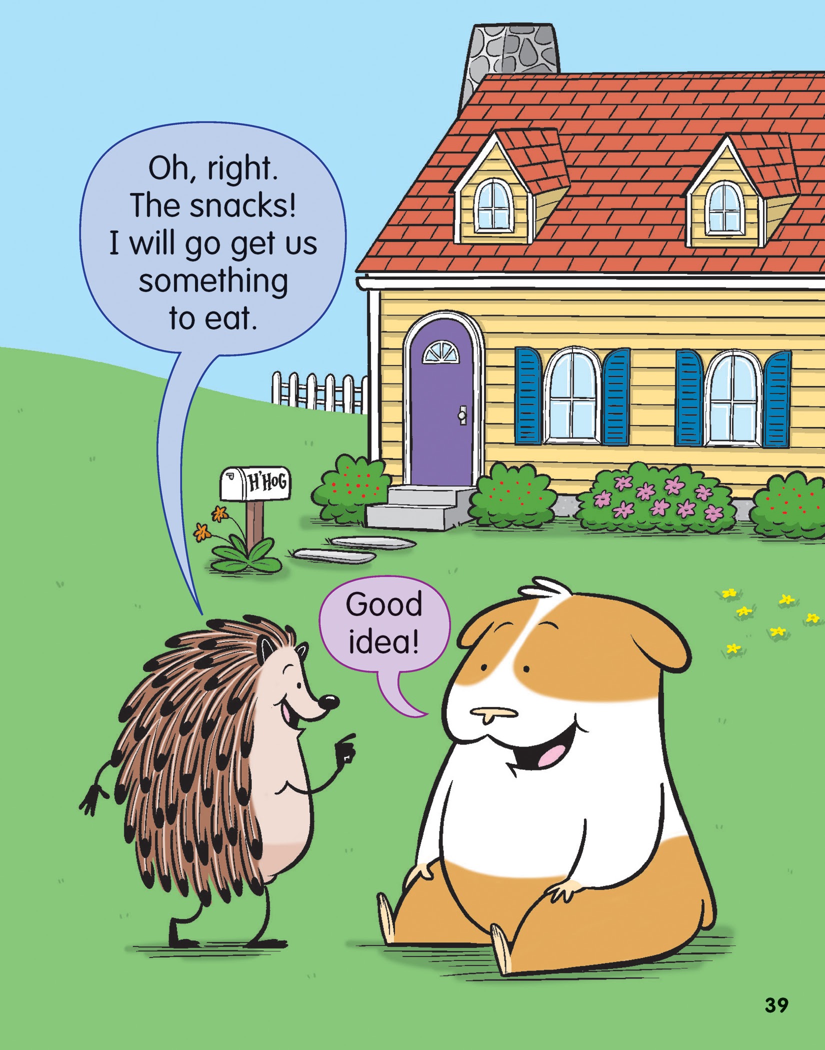 Read online Hello, Hedgehog! comic -  Issue #1 - 42