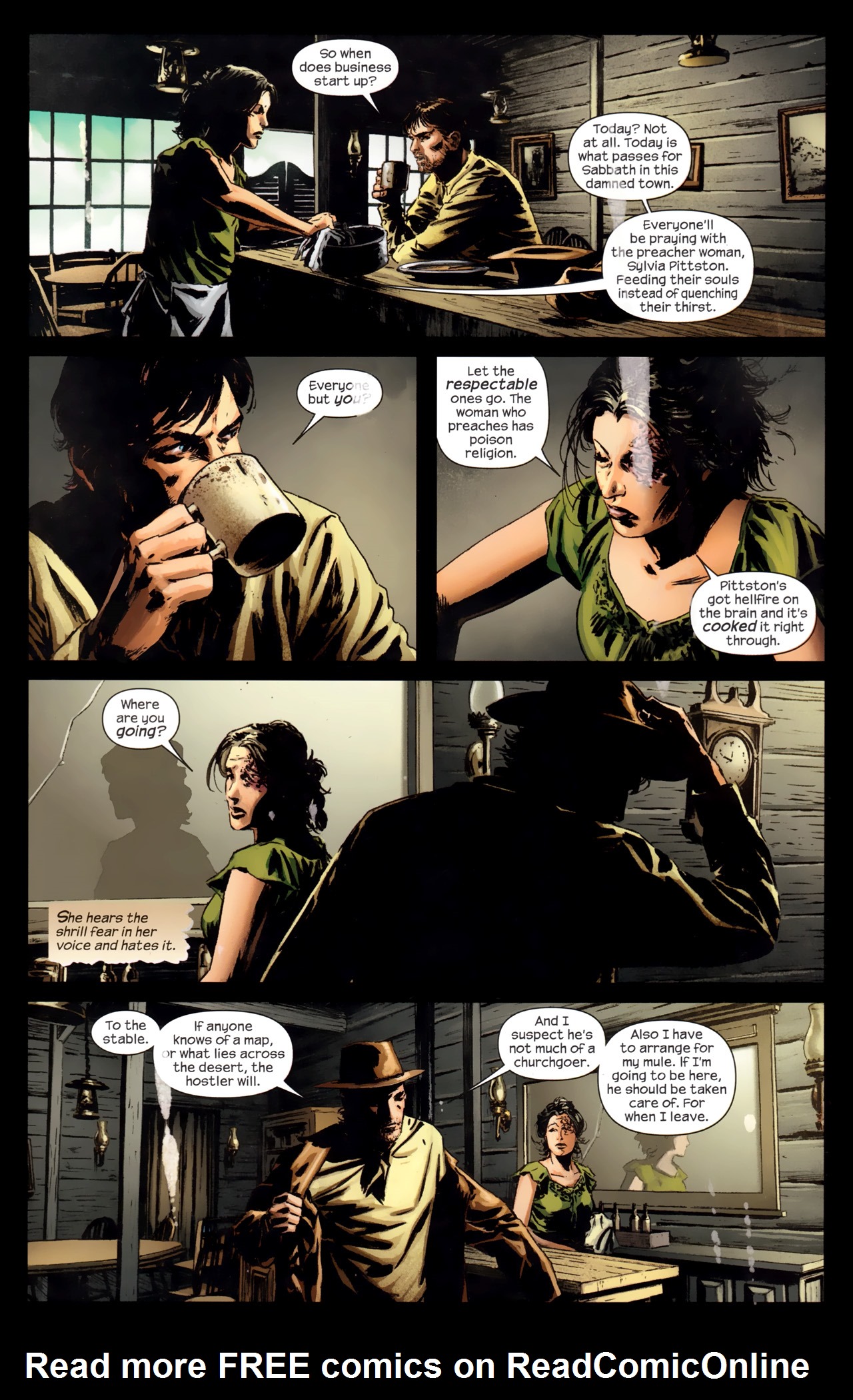 Read online Dark Tower: The Gunslinger - The Battle of Tull comic -  Issue #3 - 15