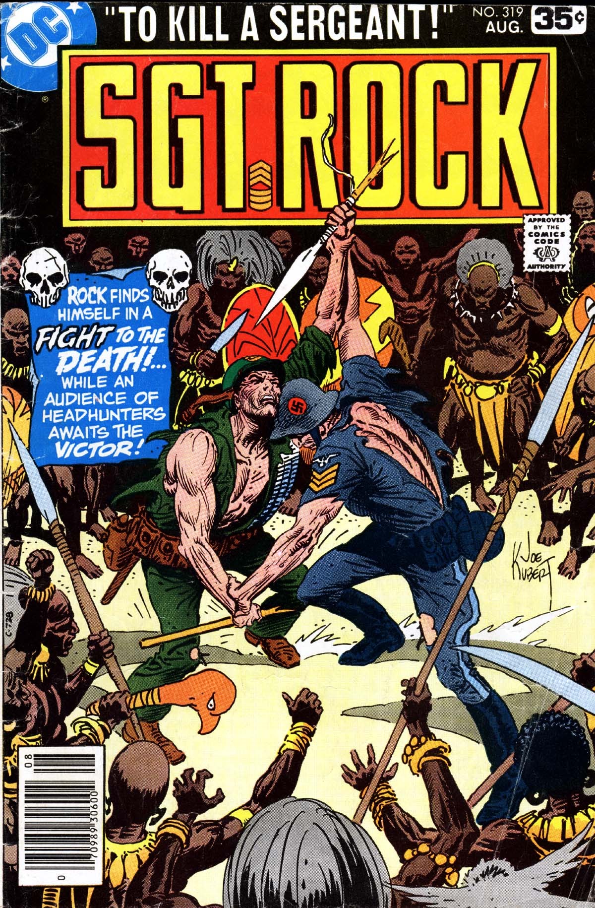 Read online Sgt. Rock comic -  Issue #319 - 1