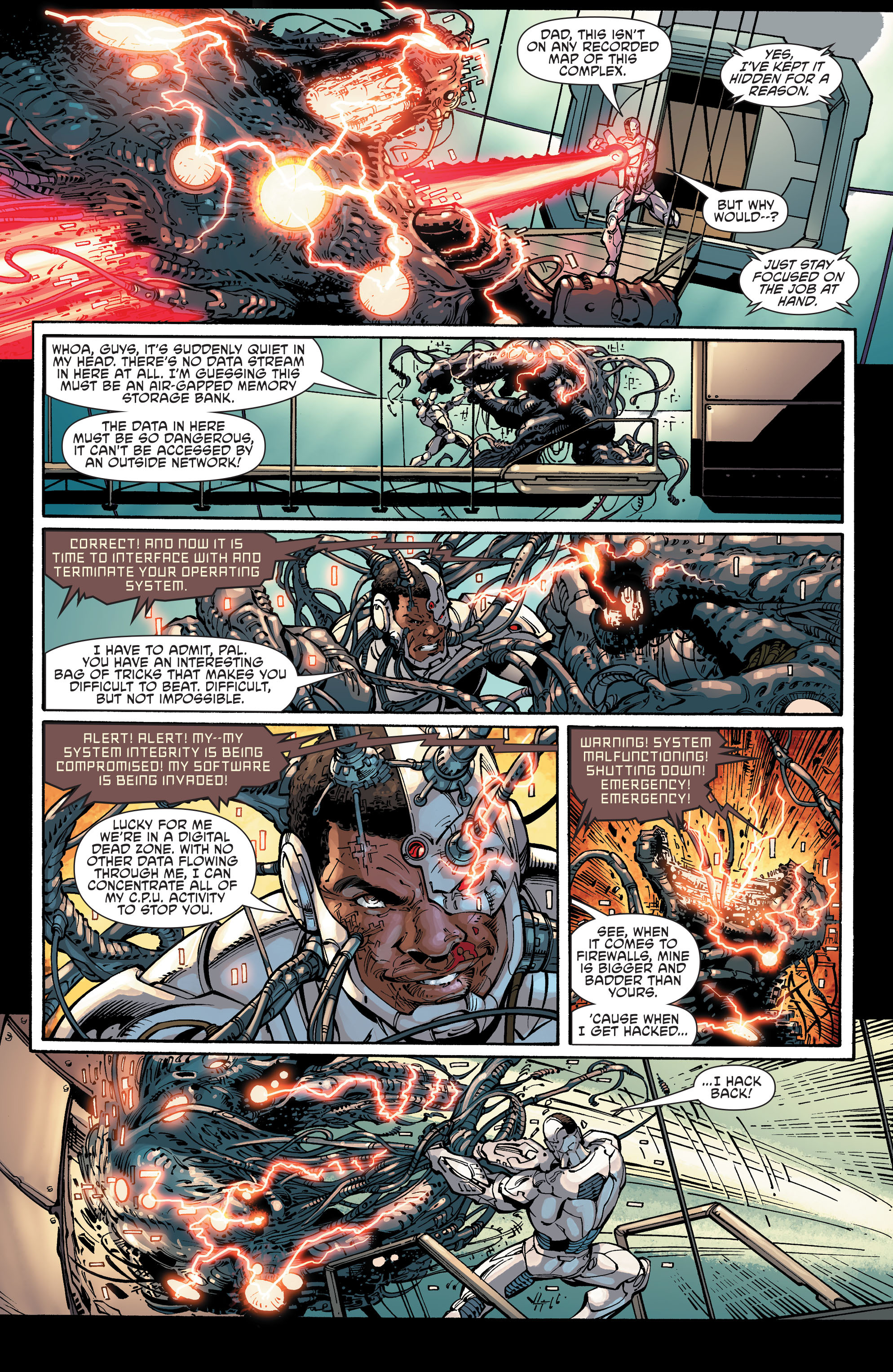 Read online Cyborg: Rebirth comic -  Issue # Full - 18