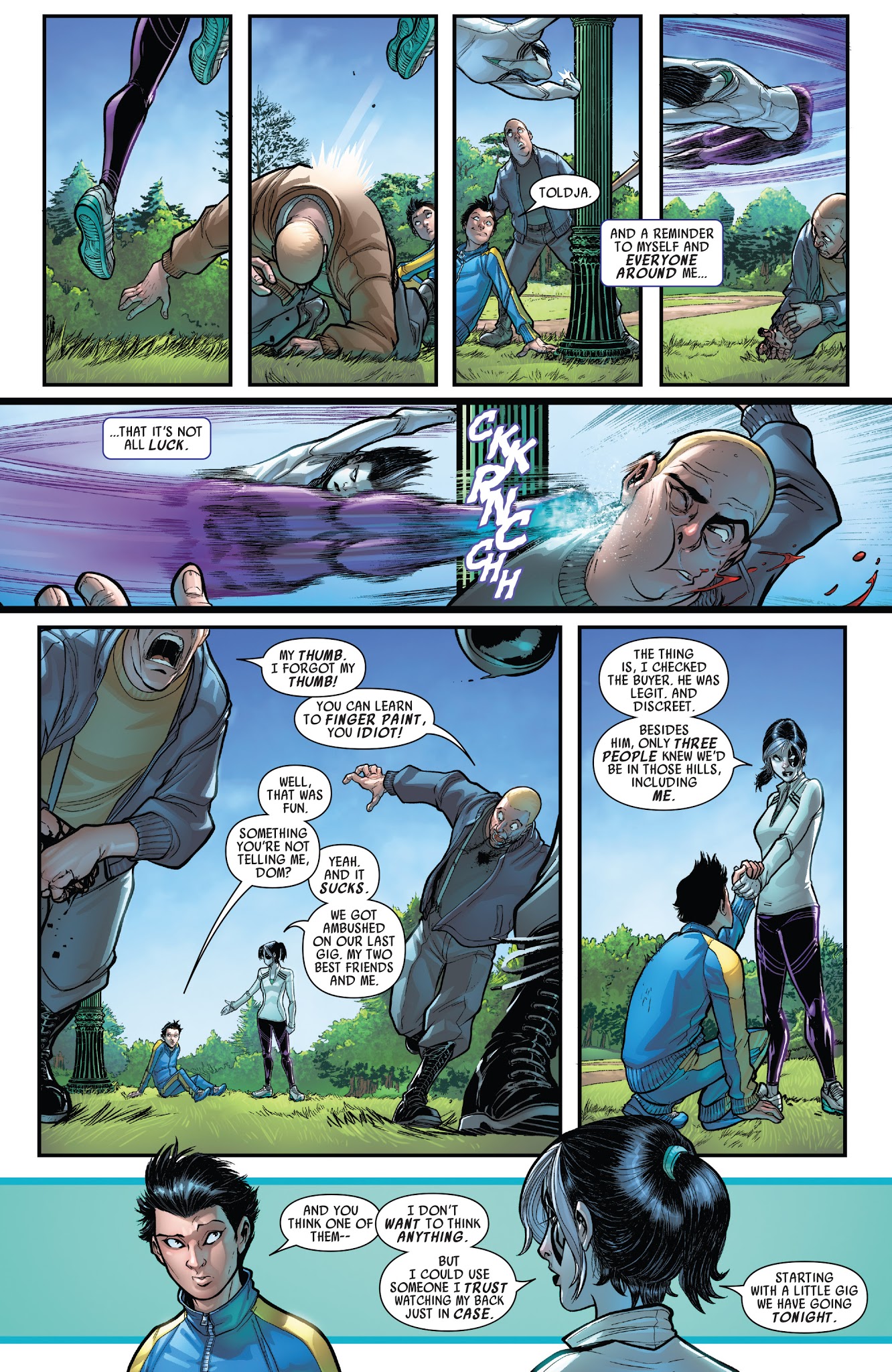 Read online Domino (2018) comic -  Issue #2 - 14