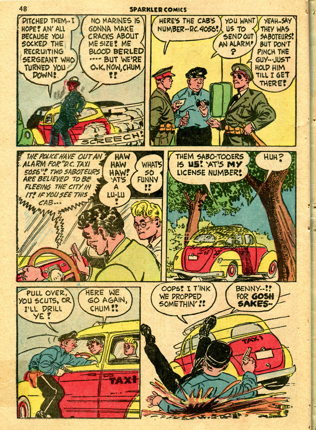 Read online Sparkler Comics comic -  Issue #24 - 50