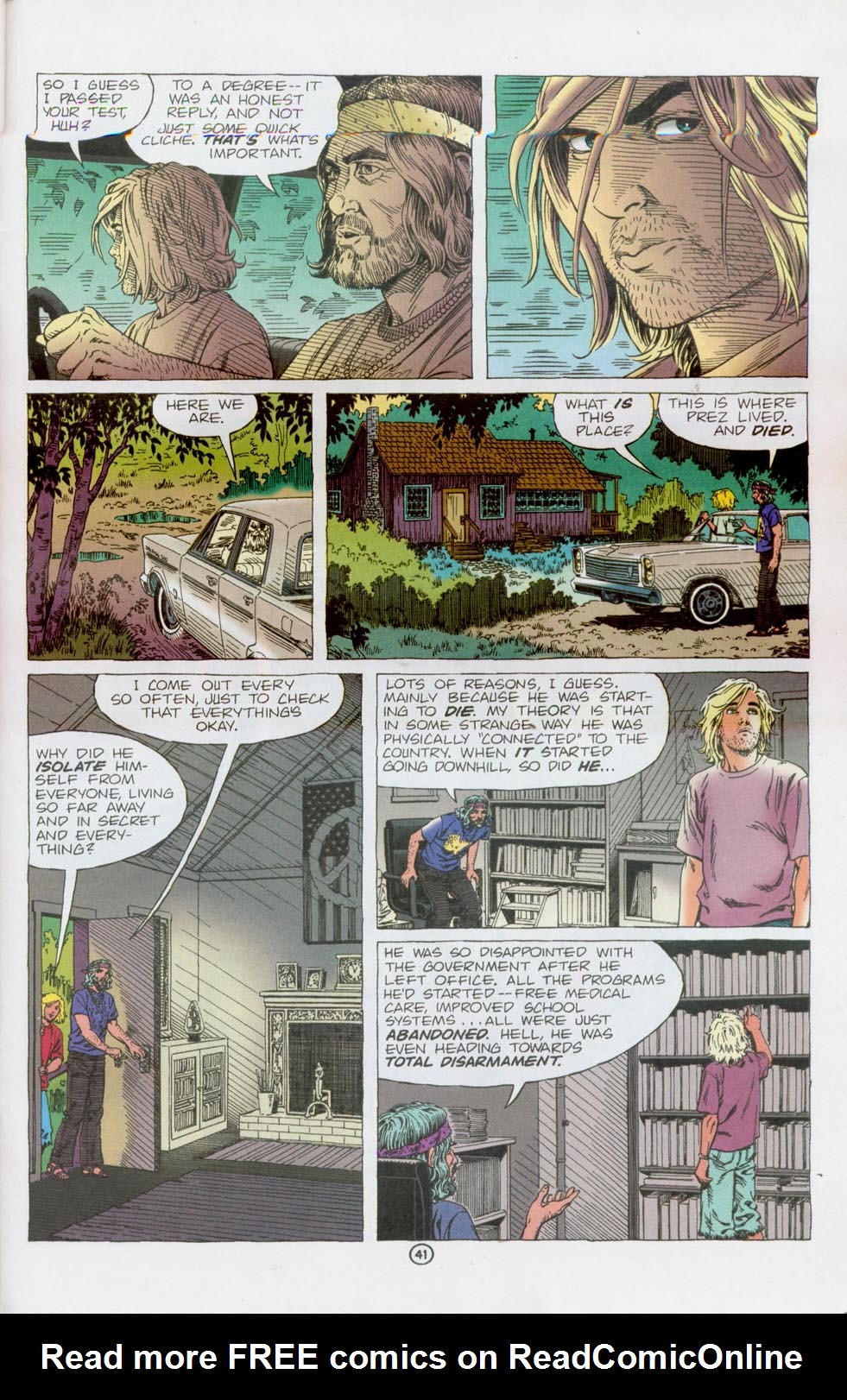 Read online Vertigo Visions: Prez comic -  Issue # Full - 42