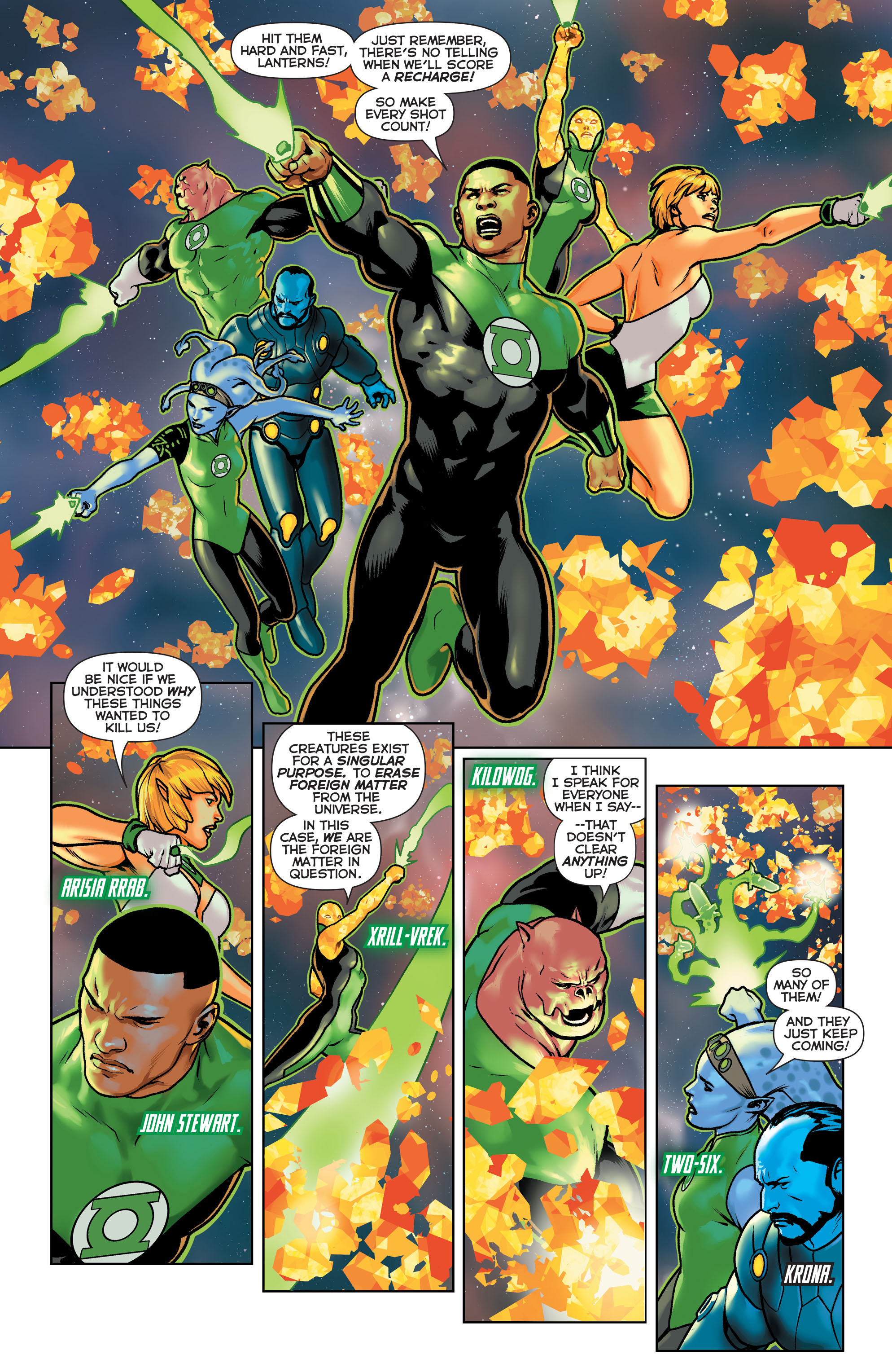 Read online Green Lantern: Lost Army comic -  Issue #1 - 4