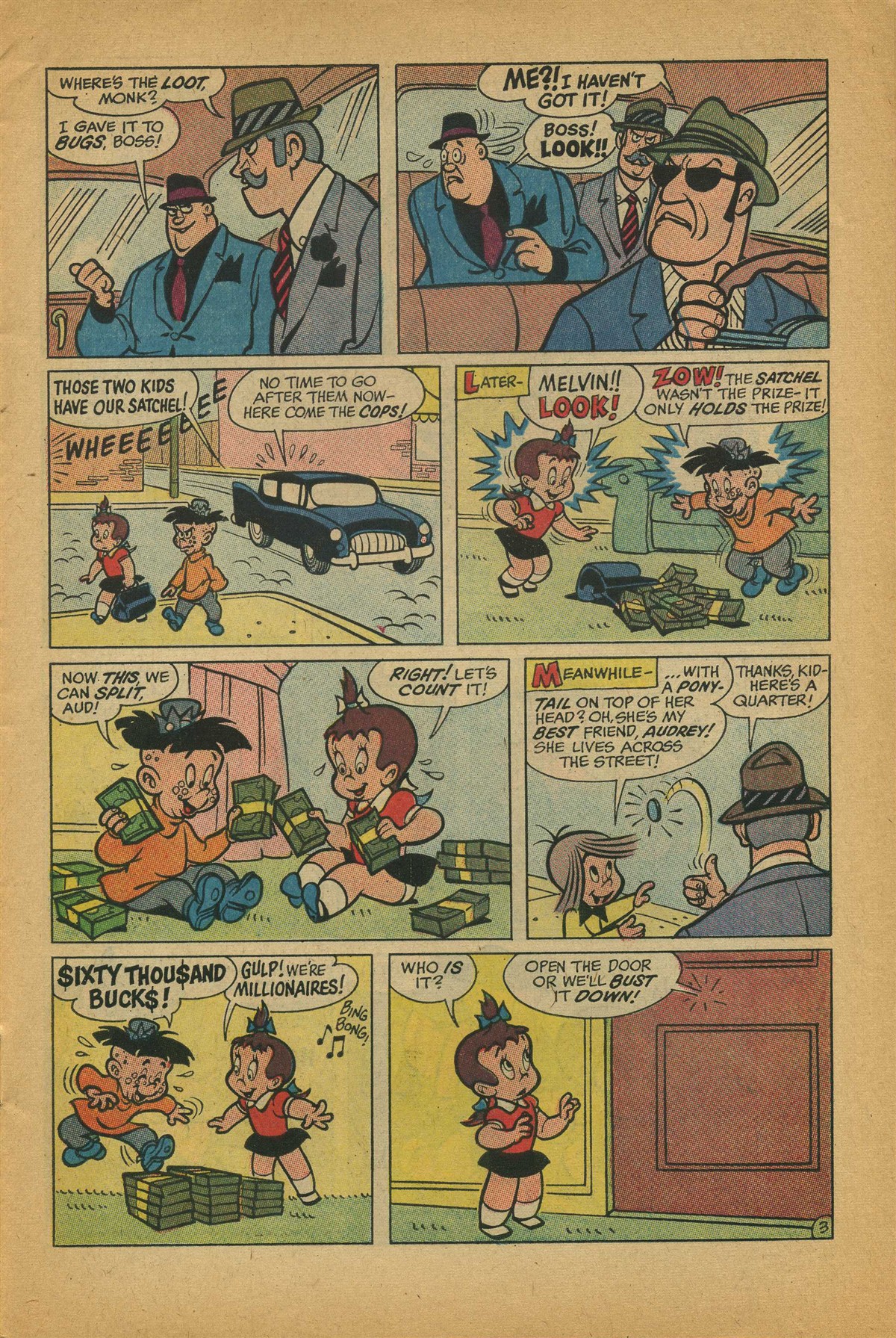 Read online Little Audrey And Melvin comic -  Issue #25 - 7
