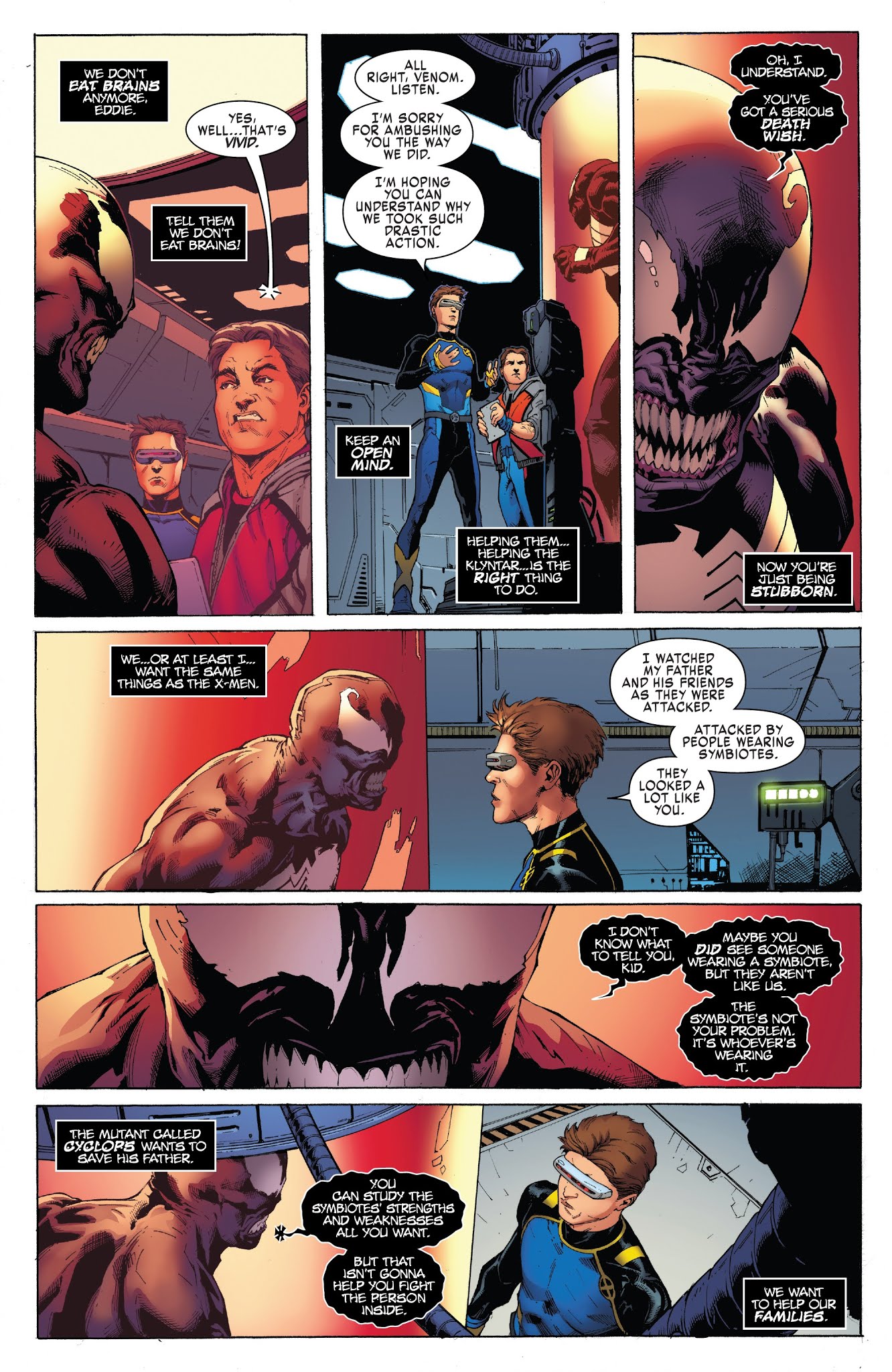 Read online Venom & X-Men comic -  Issue # TPB - 24