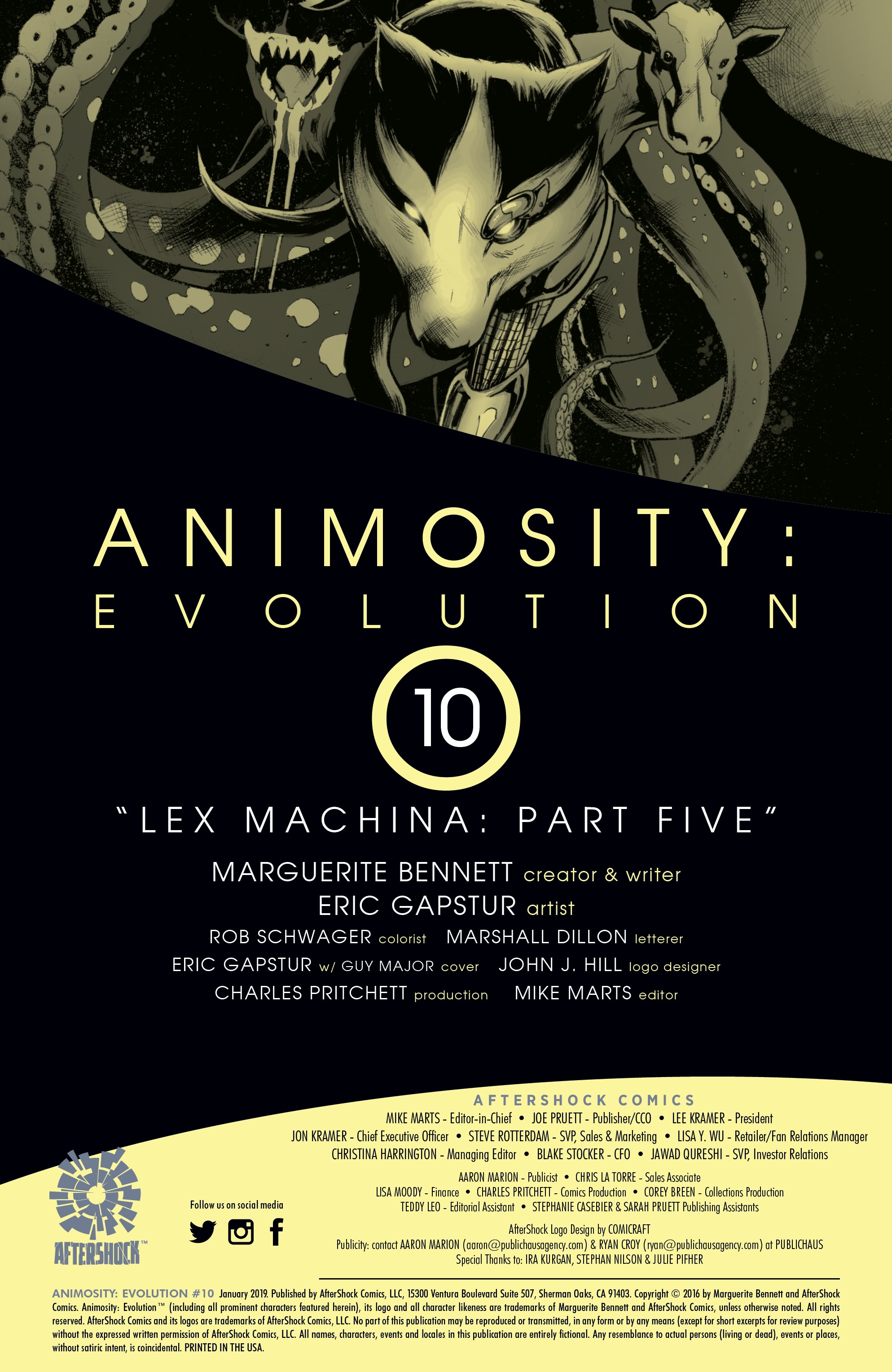 Read online Animosity: Evolution comic -  Issue #10 - 2