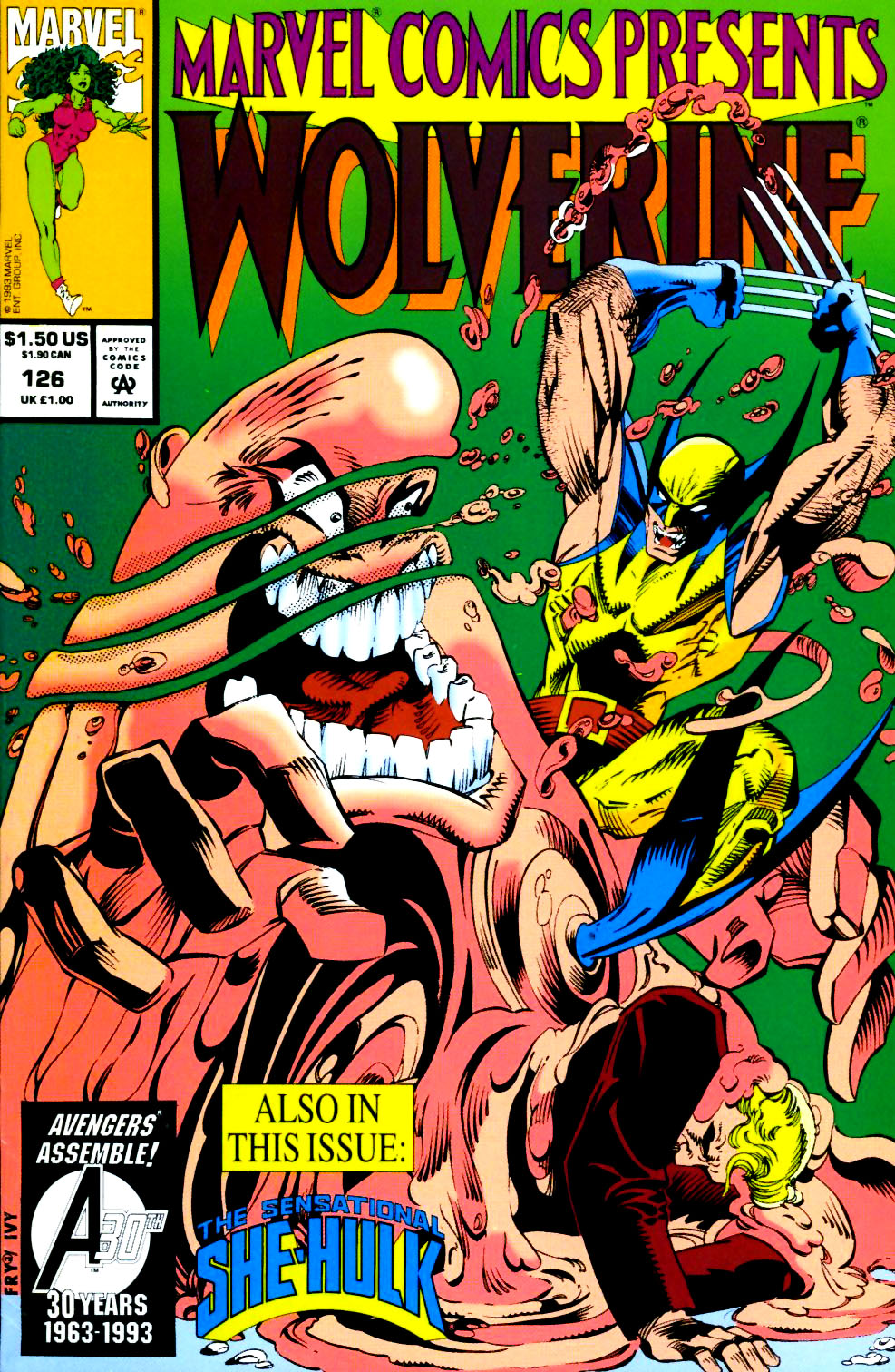 Read online Marvel Comics Presents (1988) comic -  Issue #126 - 1