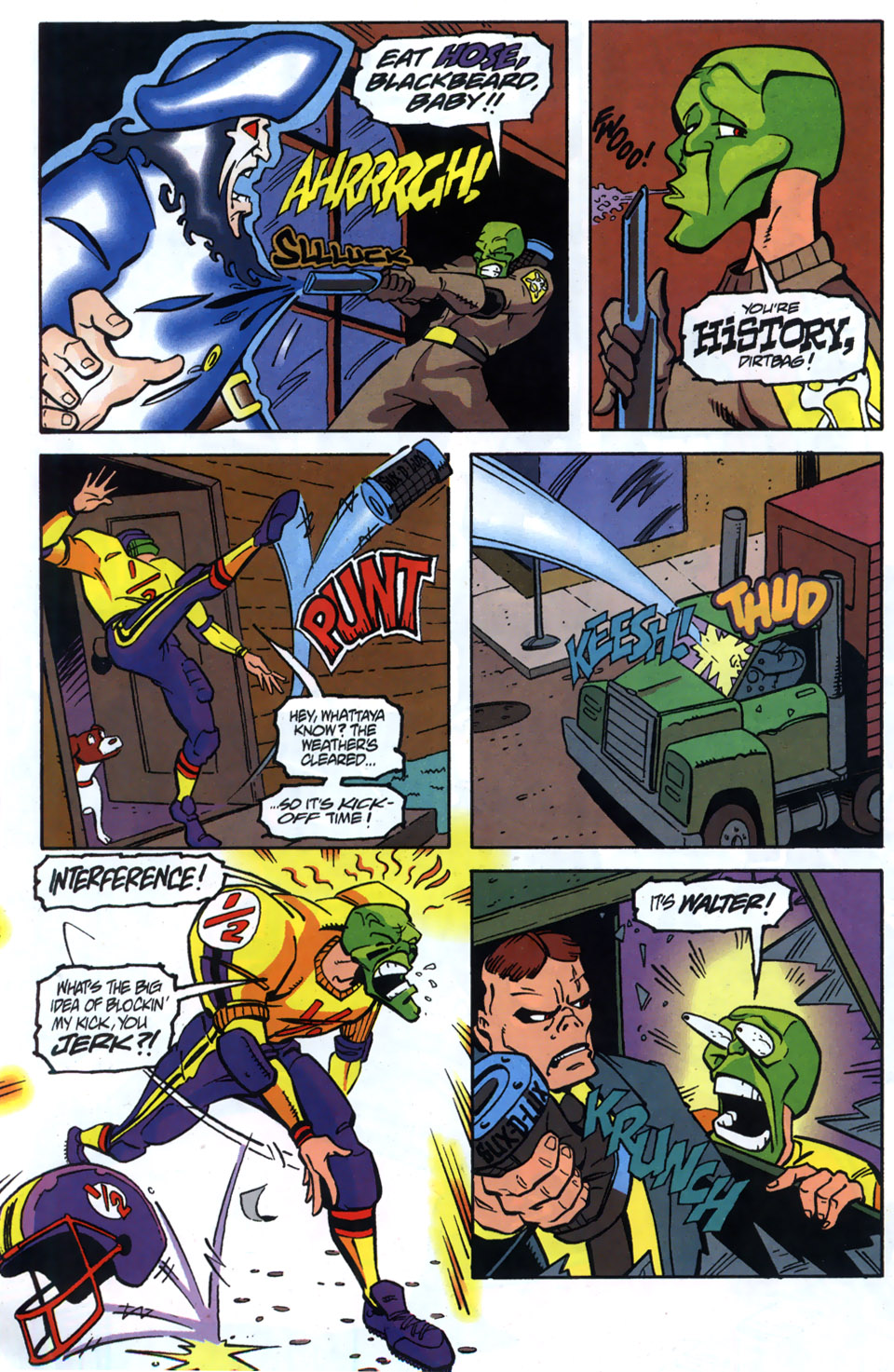 Read online Adventures Of The Mask comic -  Issue #5 - 17
