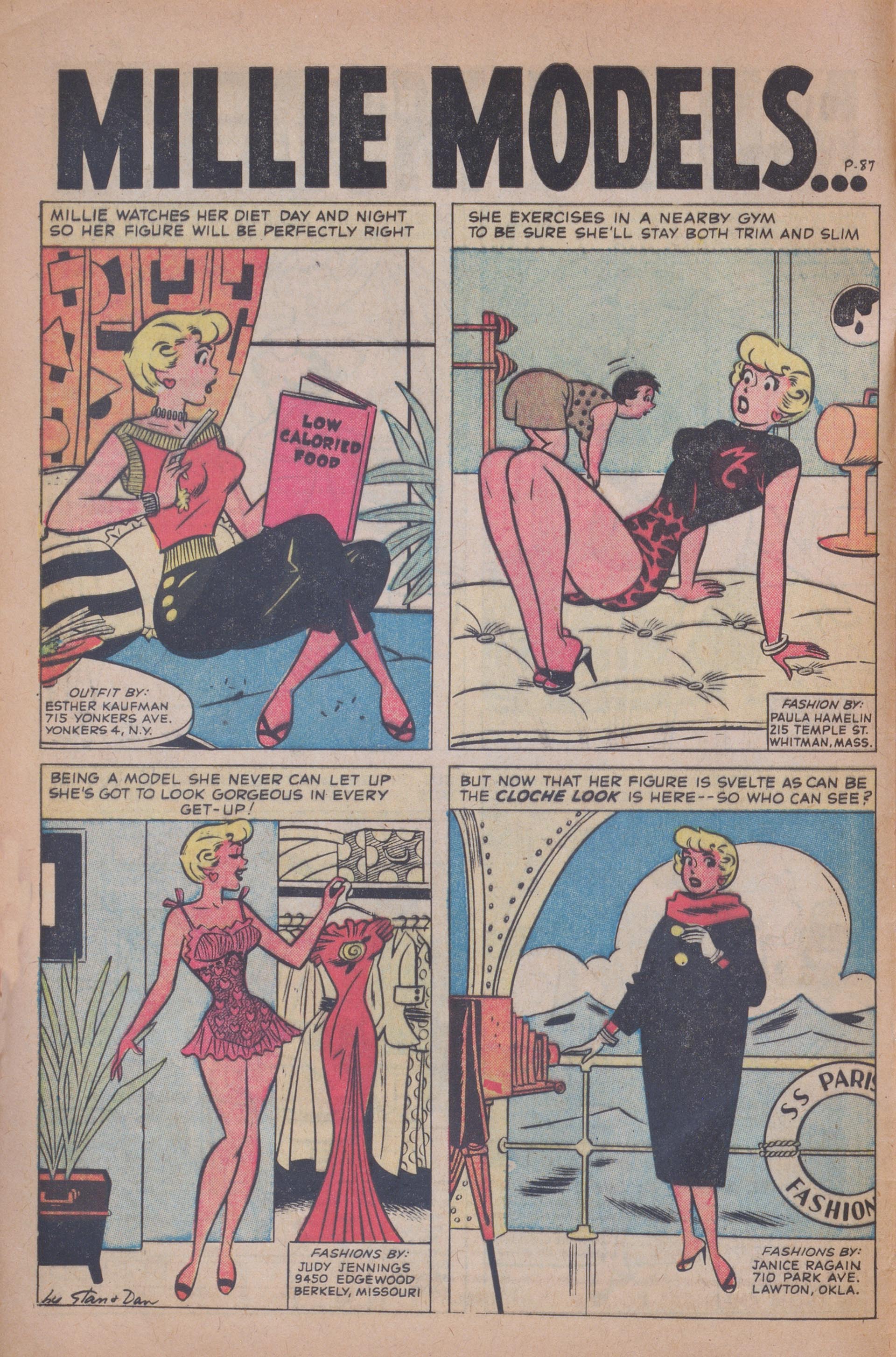 Read online Millie the Model comic -  Issue #85 - 8