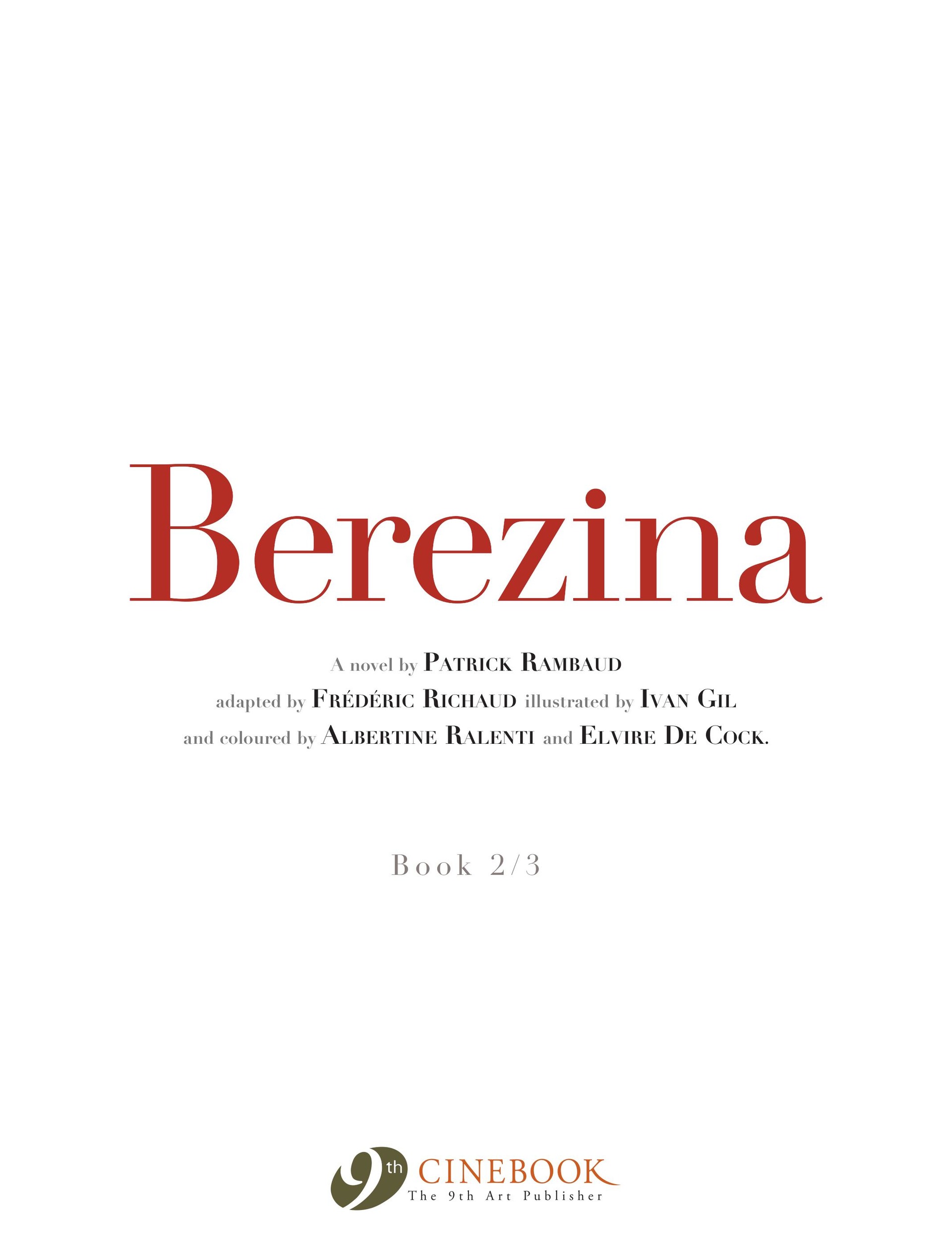Read online Berezina comic -  Issue # _Edition 2 - 3