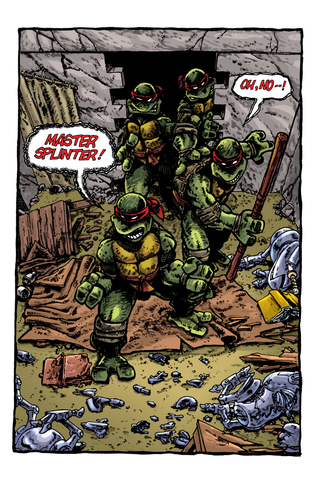 Read online Teenage Mutant Ninja Turtles Color Classics (2012) comic -  Issue #3 - 5