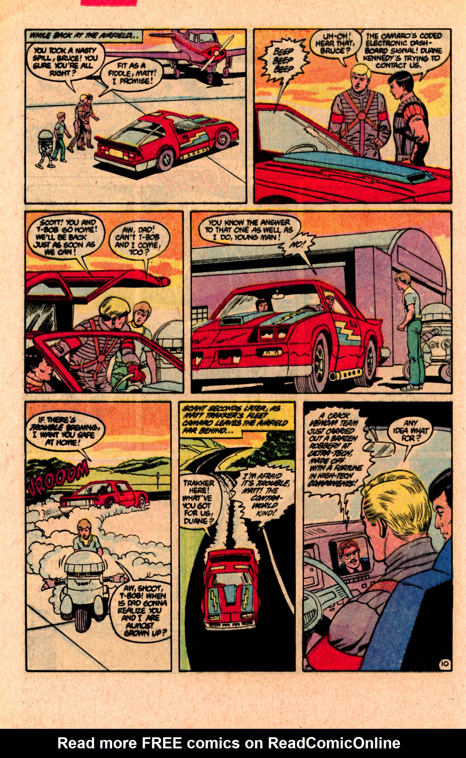 Read online MASK (1987) comic -  Issue #1 - 14