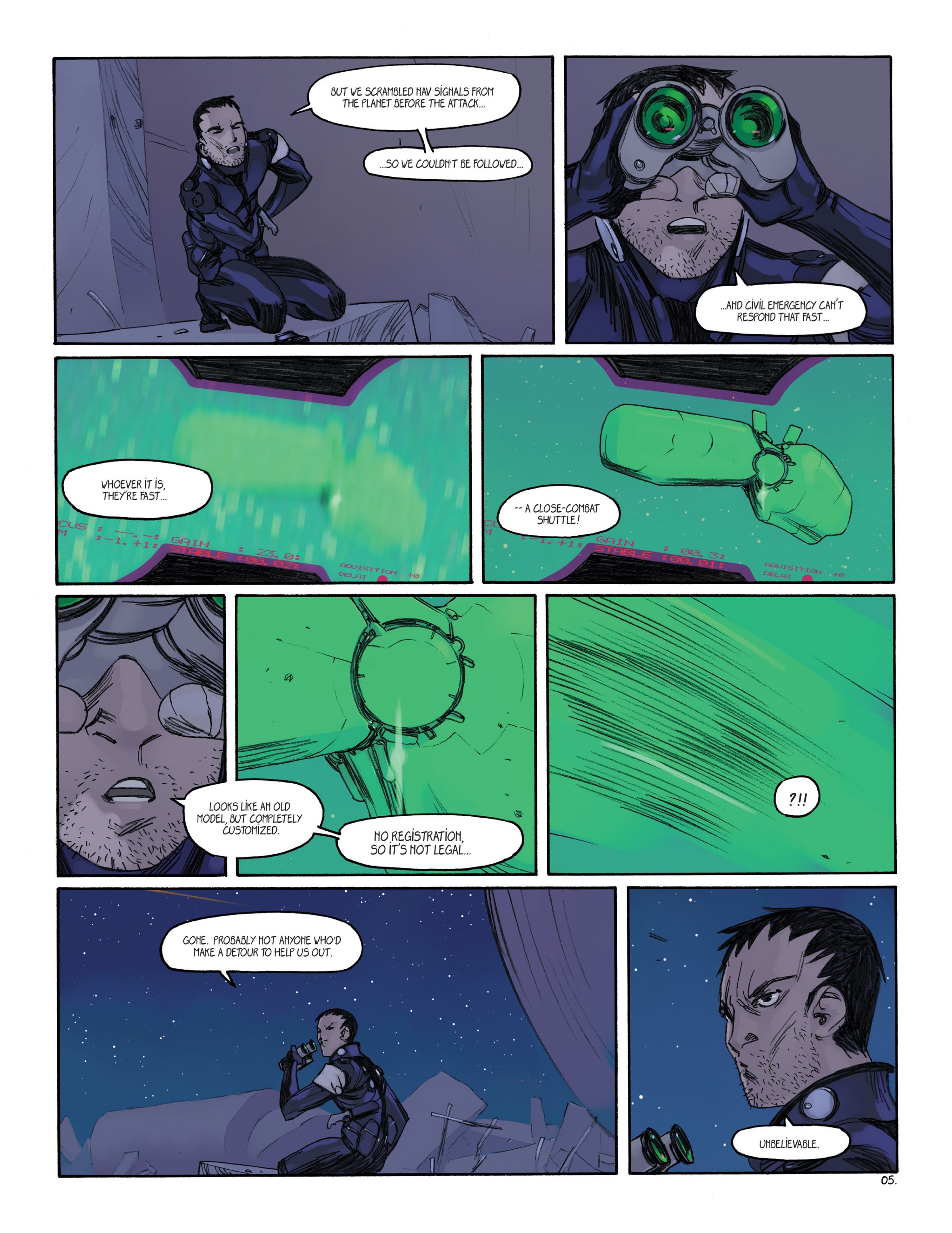 Read online Meka comic -  Issue #3 - 7