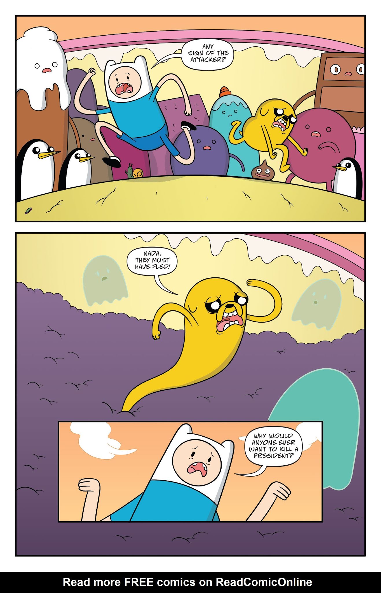 Read online Adventure Time: President Bubblegum comic -  Issue # TPB - 75