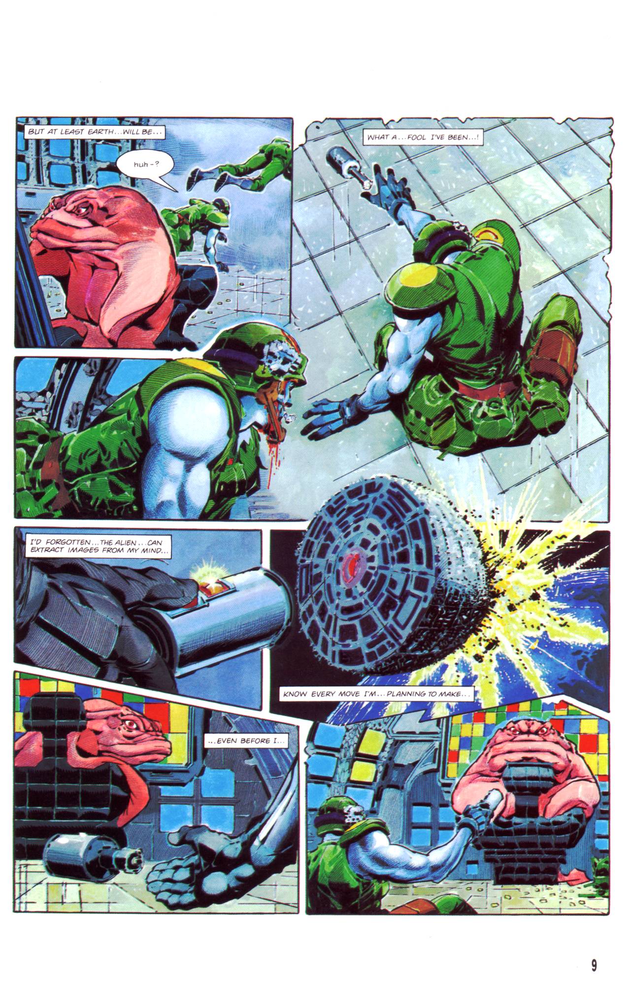 Read online Rogue Trooper:  The Final Warrior comic -  Issue #9 - 10