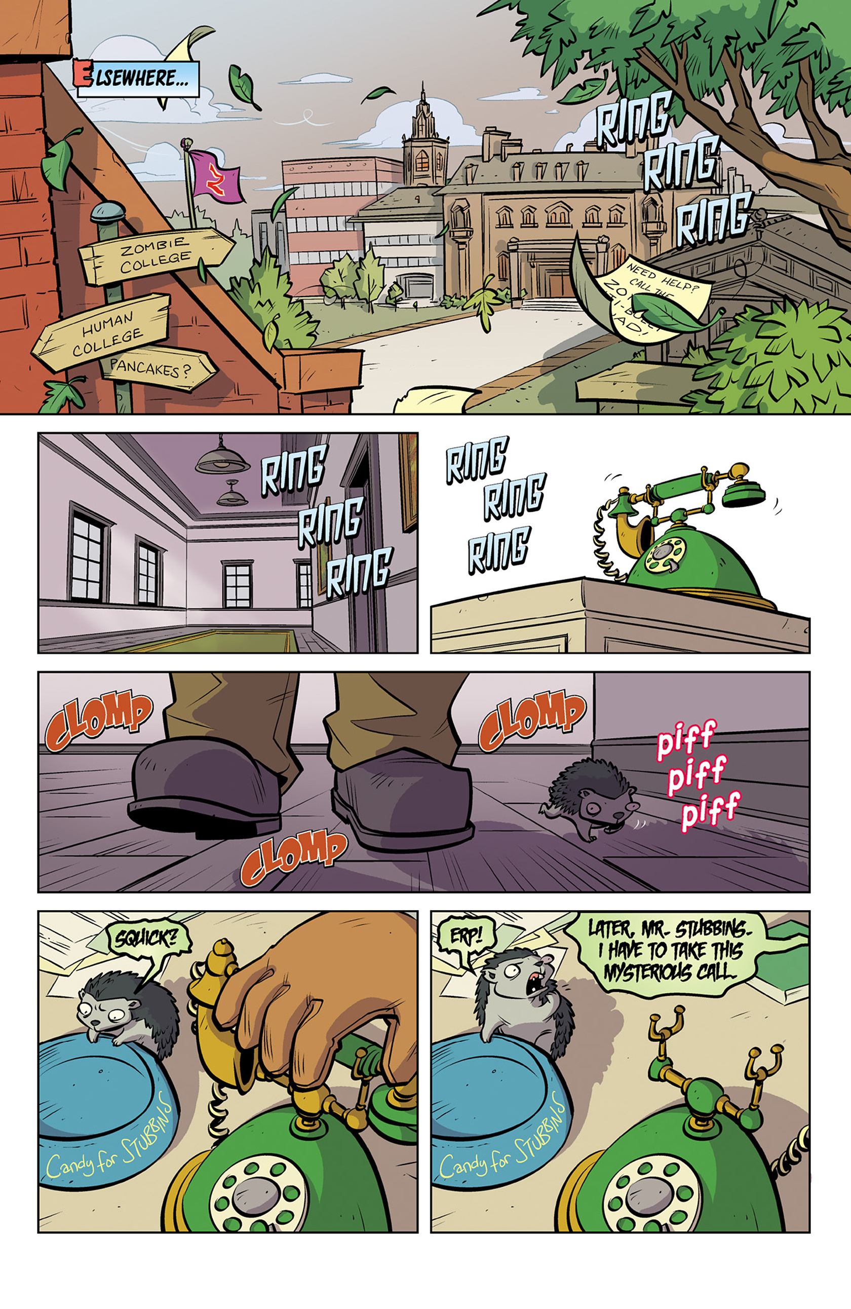 Read online Plants vs. Zombies: Bully For You comic -  Issue #1 - 10