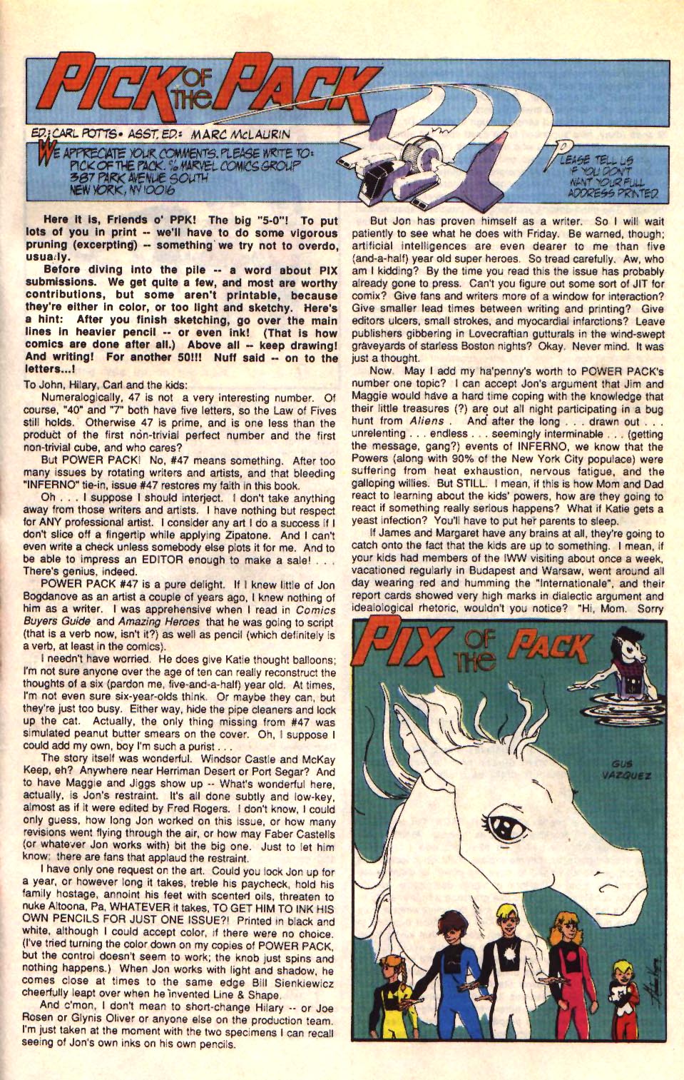 Read online Power Pack (1984) comic -  Issue #50 - 49