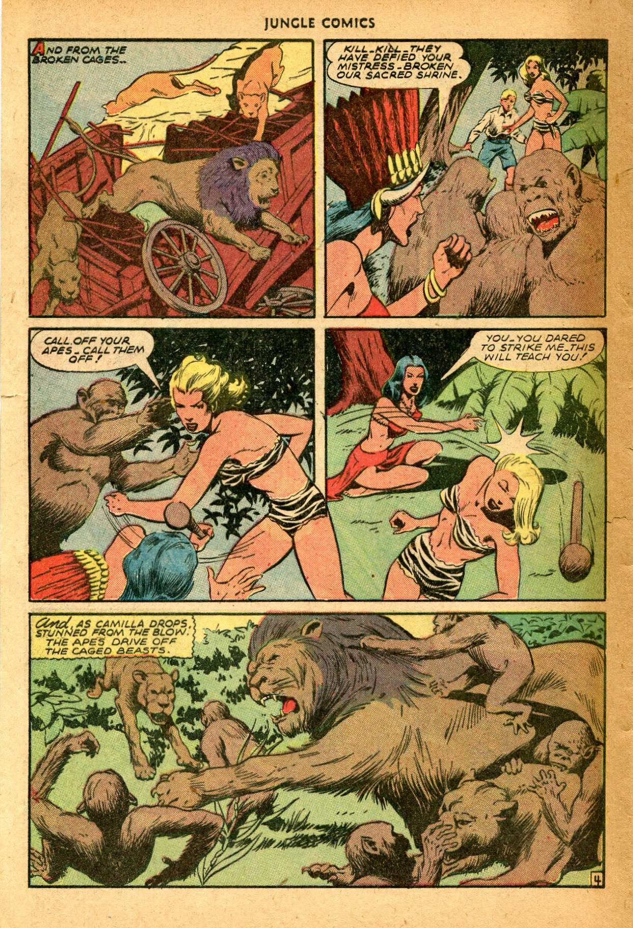 Read online Jungle Comics comic -  Issue #74 - 47