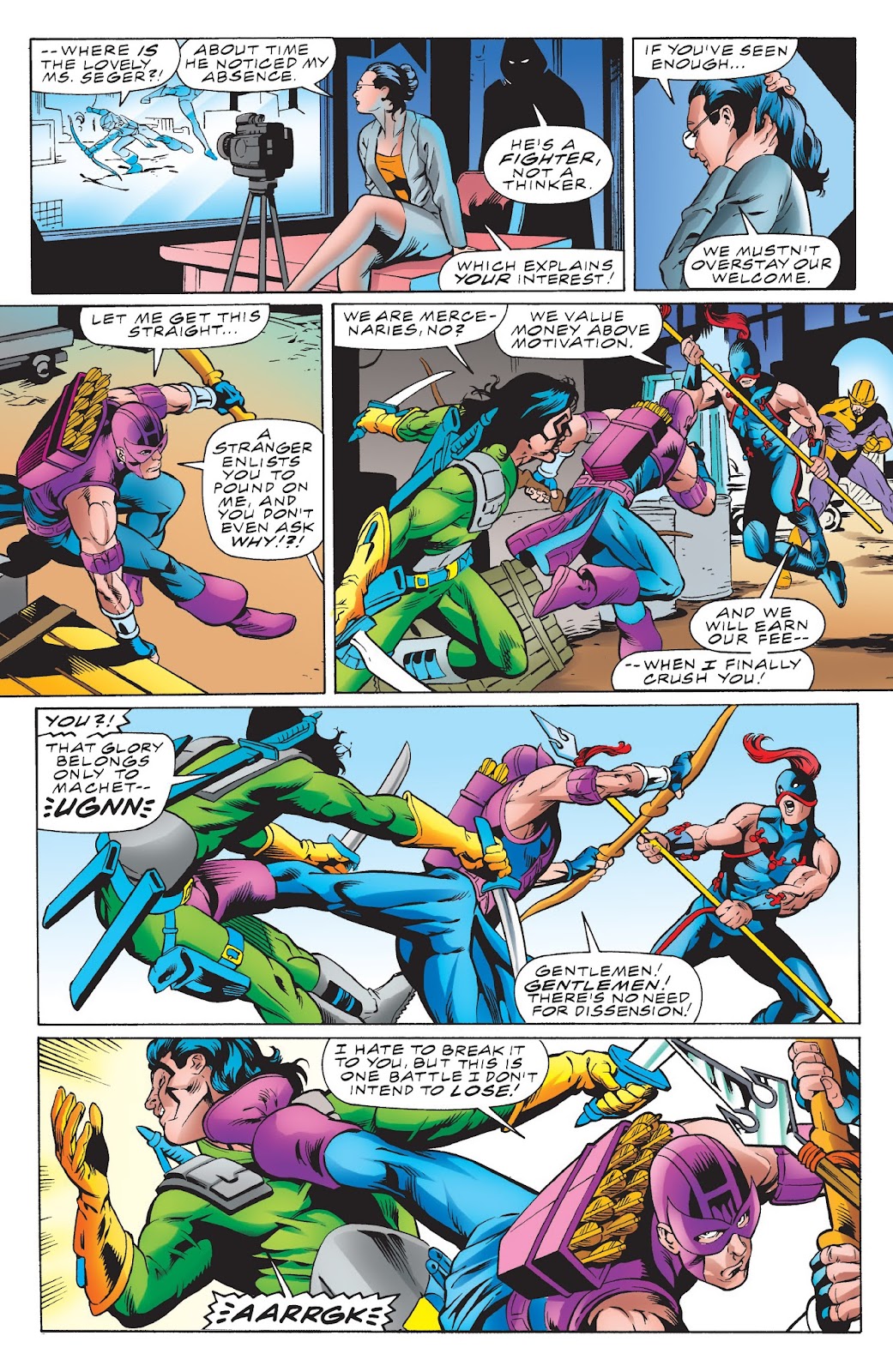 Avengers: Hawkeye - Earth's Mightiest Marksman issue TPB - Page 9