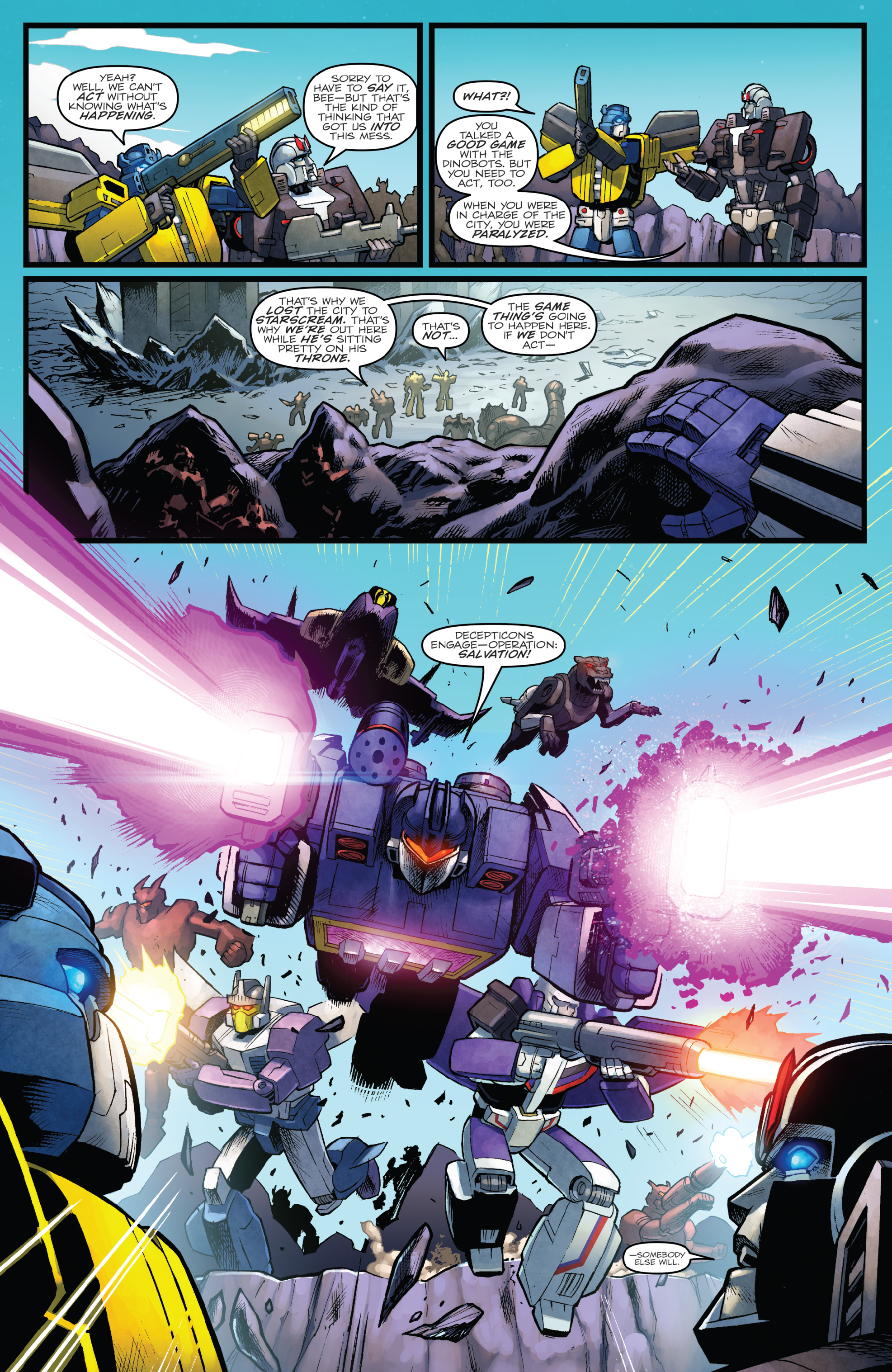 Read online The Transformers: Dark Cybertron comic -  Issue # Full - 53