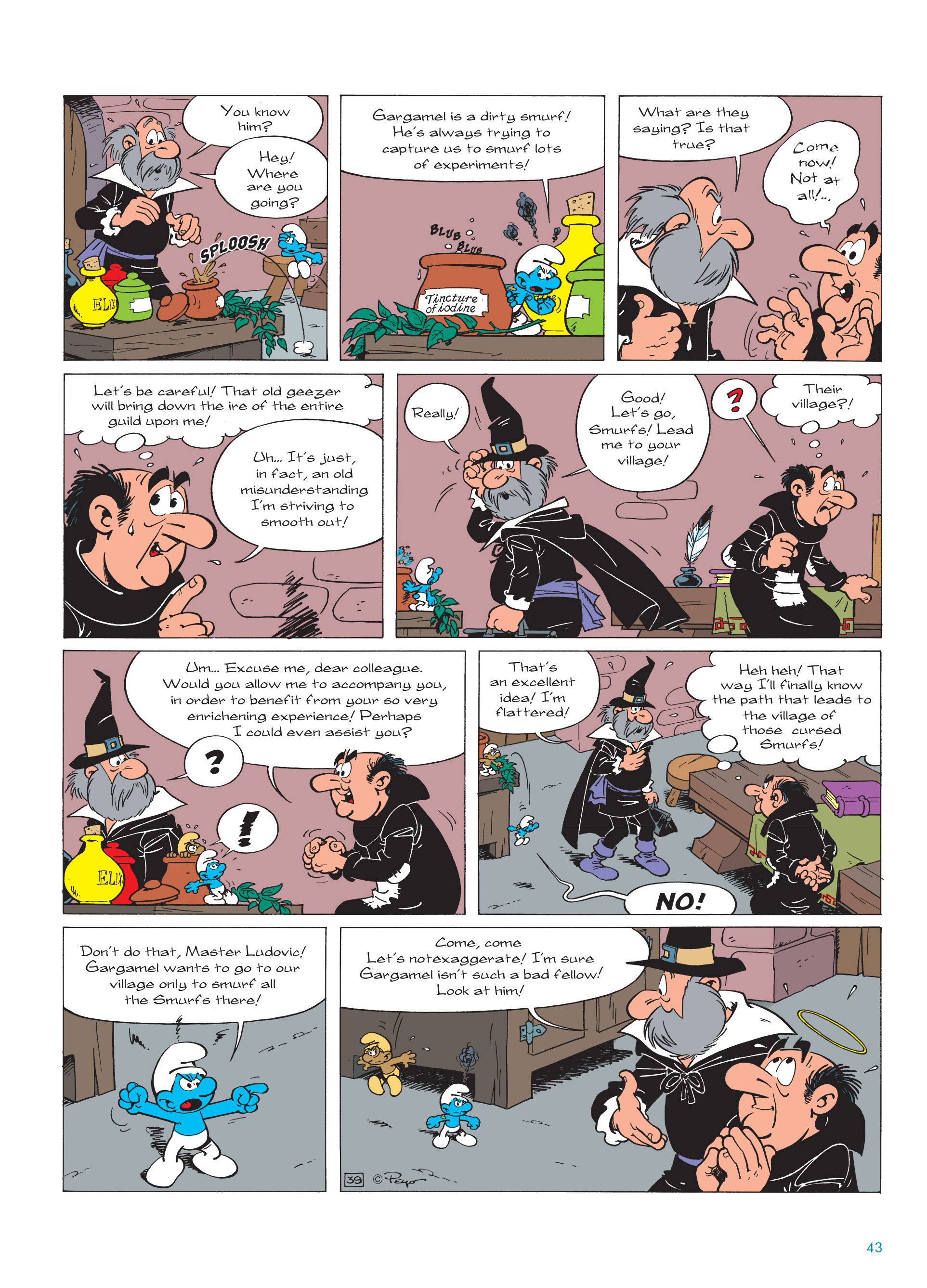 Read online The Smurfs comic -  Issue #20 - 43