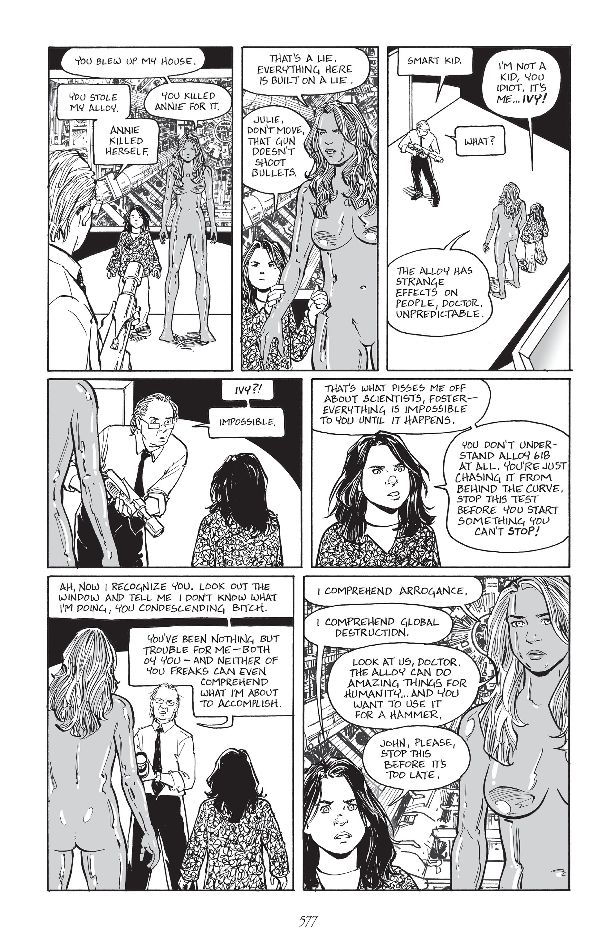 Read online Terry Moore's Echo comic -  Issue #30 - 12