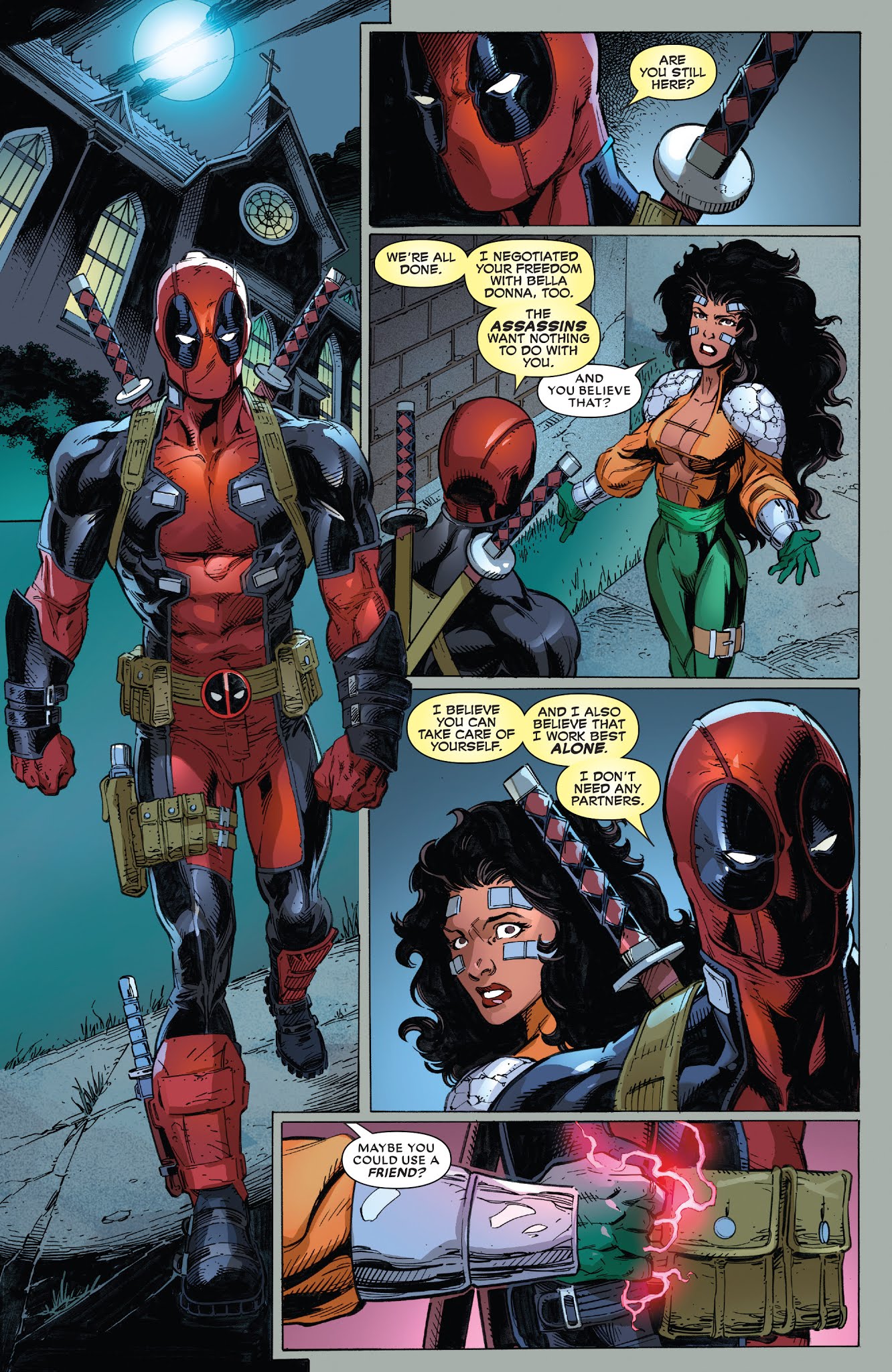 Read online Deadpool: Assassin comic -  Issue #3 - 21