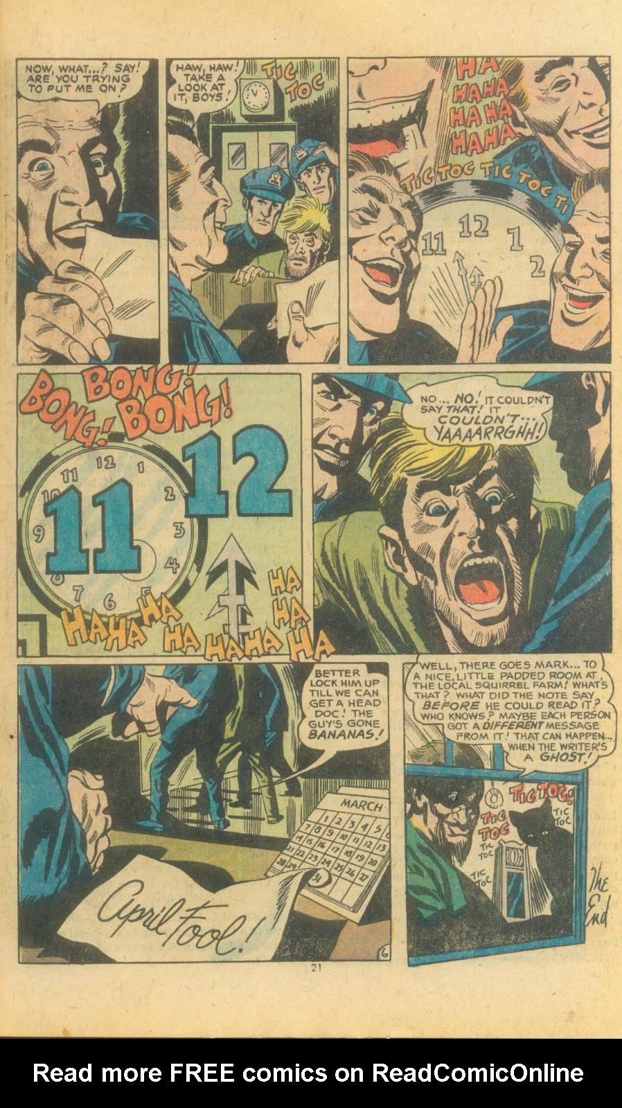 Read online House of Mystery (1951) comic -  Issue #229 - 21