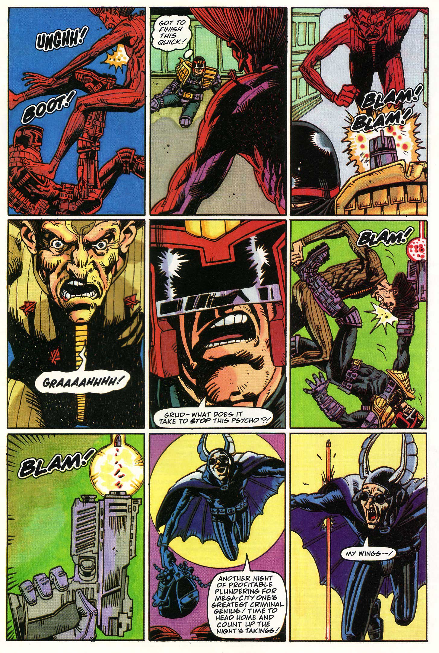 Read online Judge Dredd Lawman of the Future comic -  Issue #6 - 24