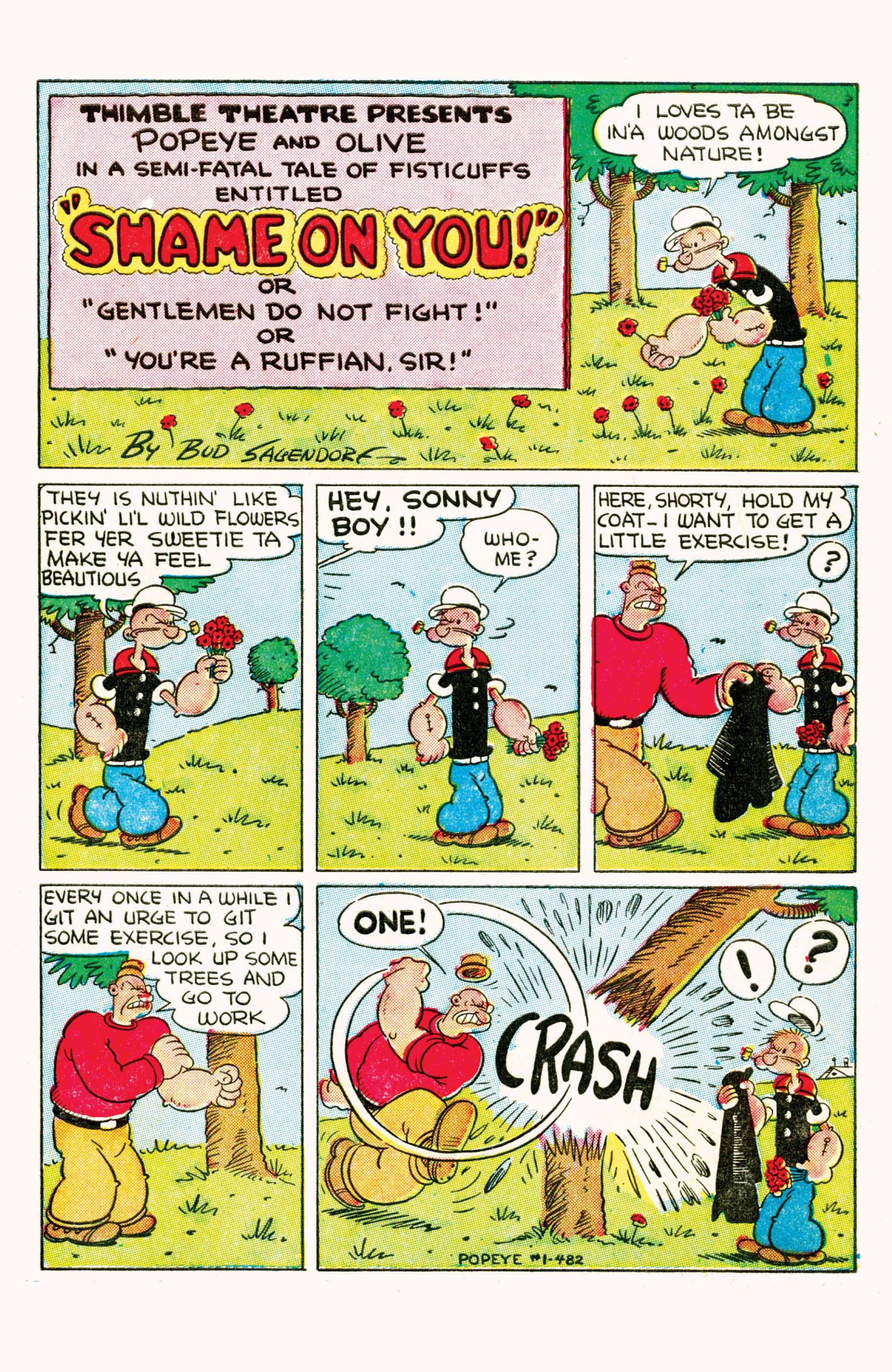 Read online Classic Popeye comic -  Issue #1 - 3